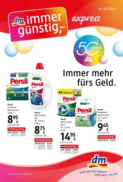 dm Flugblatt (ab 30.07.2026) - Angebote und Prospekt