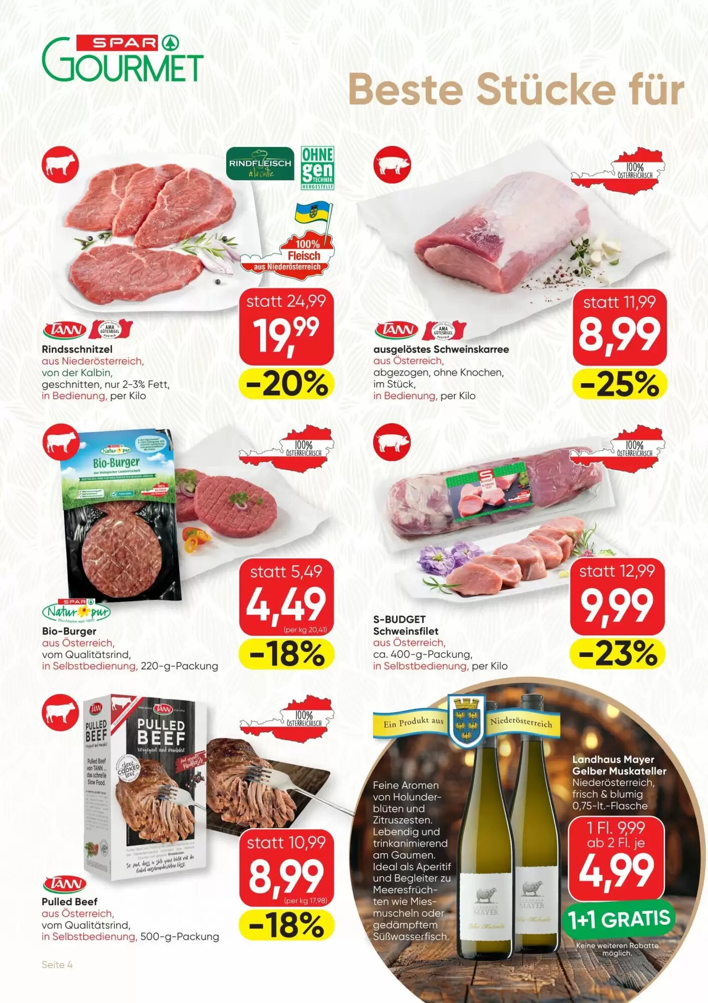SPAR Gourmet Flugblatt (ab 30.07.2026) - Angebote und Prospekt - Seite 4