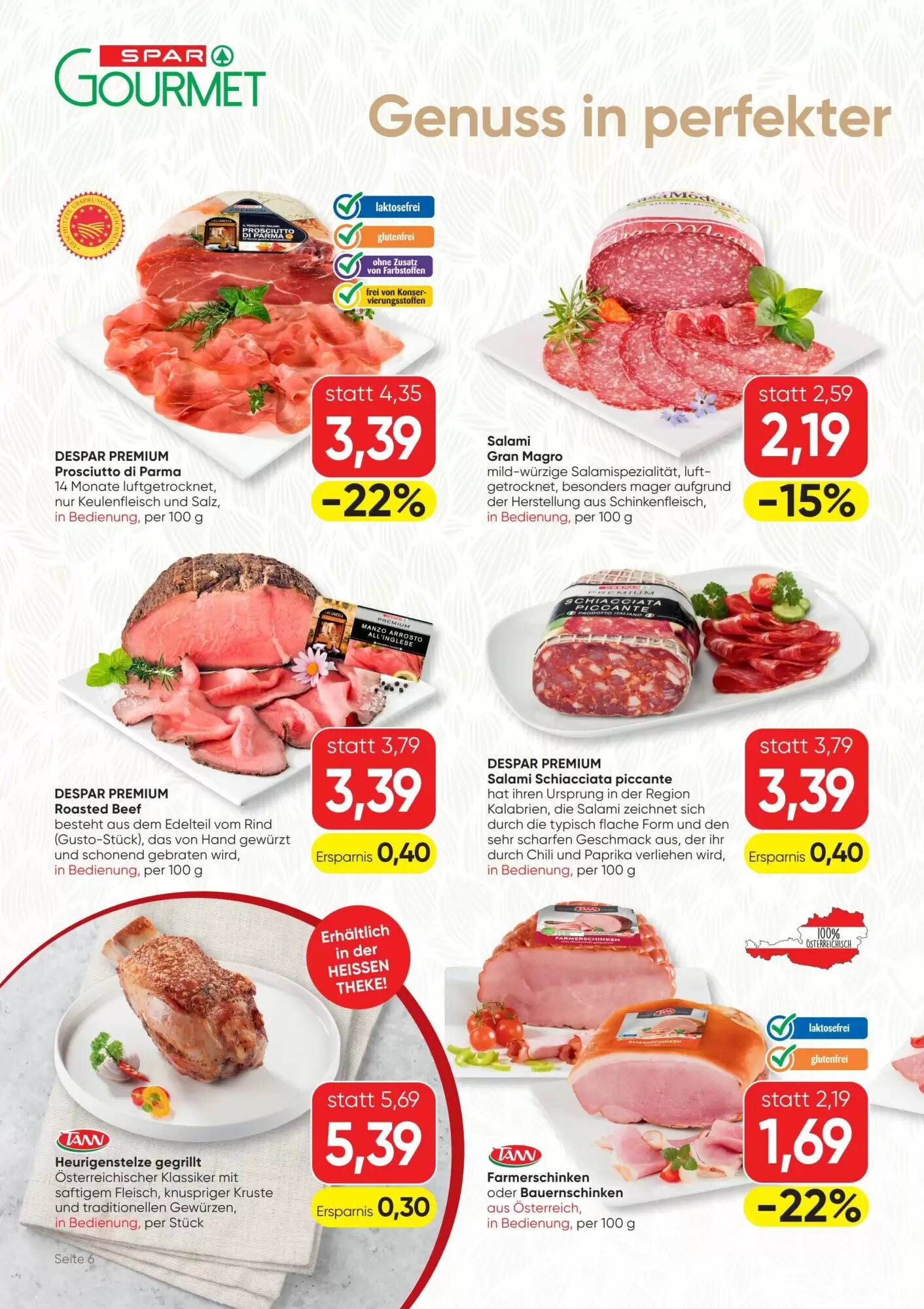 SPAR Gourmet Flugblatt (ab 30.07.2026) - Angebote und Prospekt - Seite 6