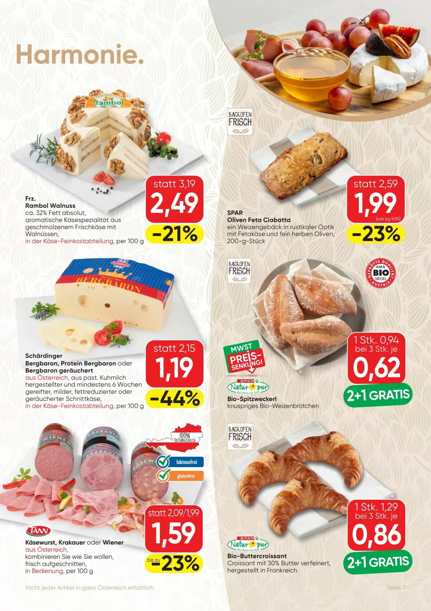 SPAR Gourmet Flugblatt (ab 30.07.2026) - Angebote und Prospekt - Seite 7