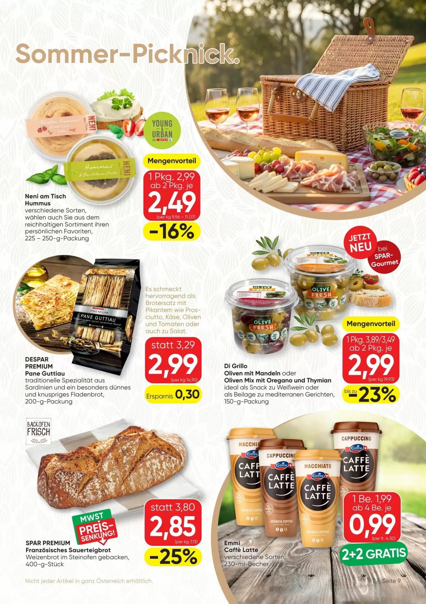 SPAR Gourmet Flugblatt (ab 30.07.2026) - Angebote und Prospekt - Seite 9