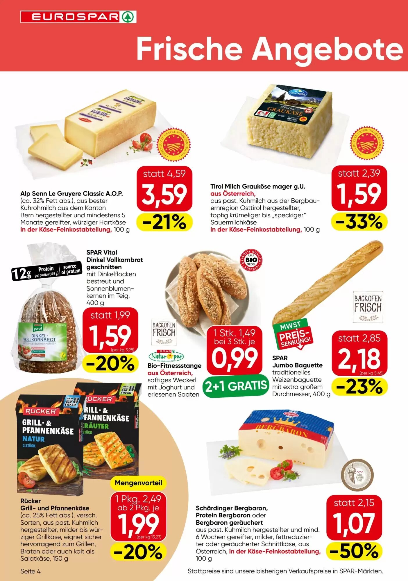 Eurospar Flugblatt (ab 30.07.2026) - Angebote und Prospekt - Seite 4