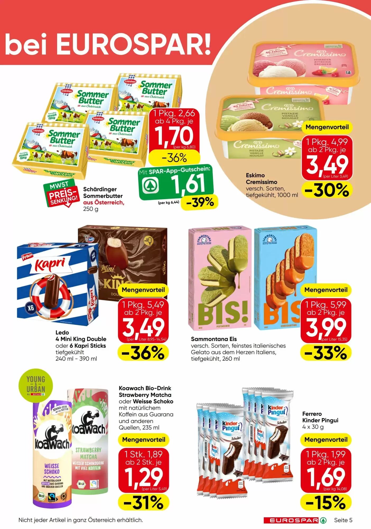 Eurospar Flugblatt (ab 30.07.2026) - Angebote und Prospekt - Seite 5