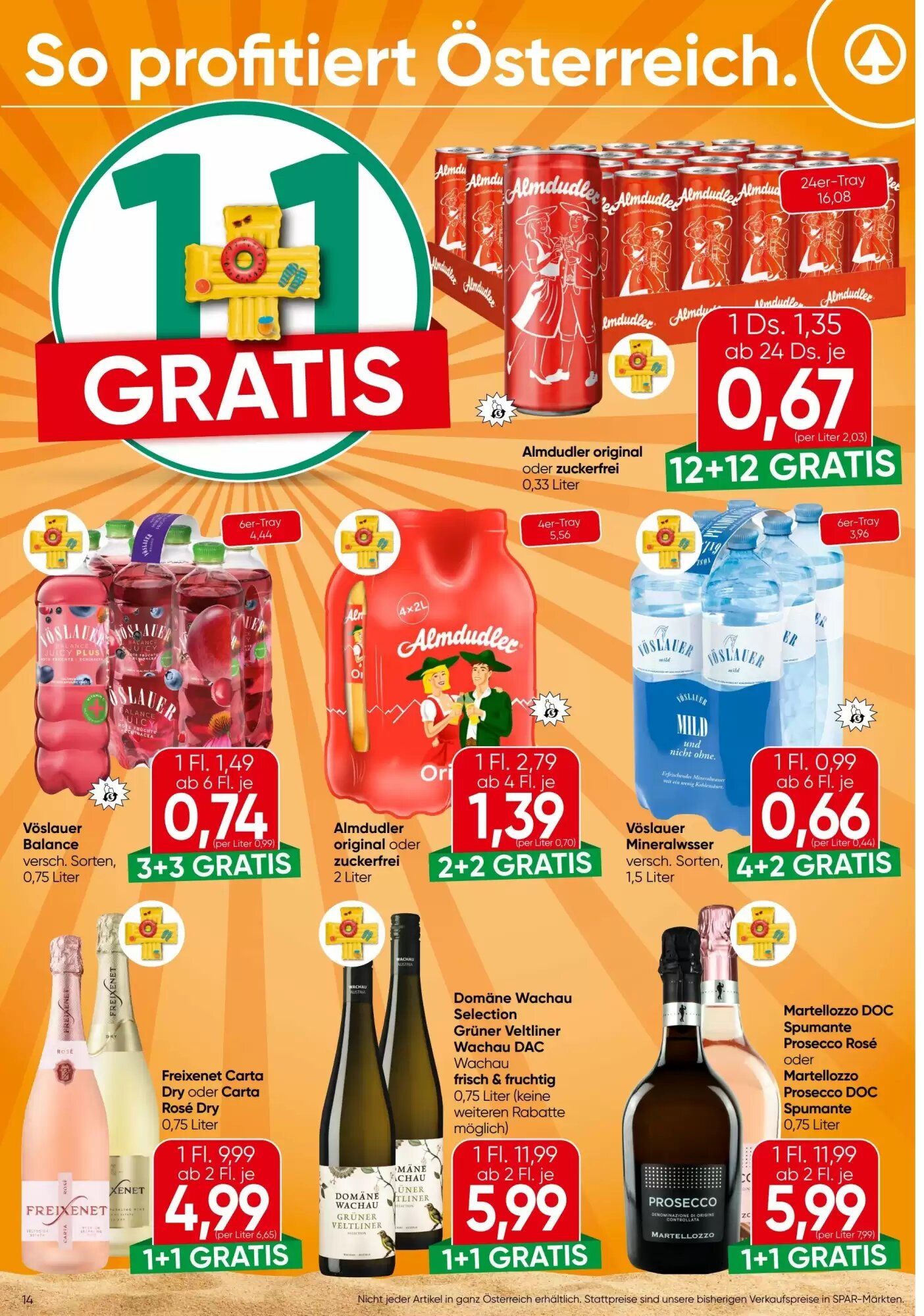 Spar Flugblatt (ab 30.07.2026) - Angebote und Prospekt - Seite 14
