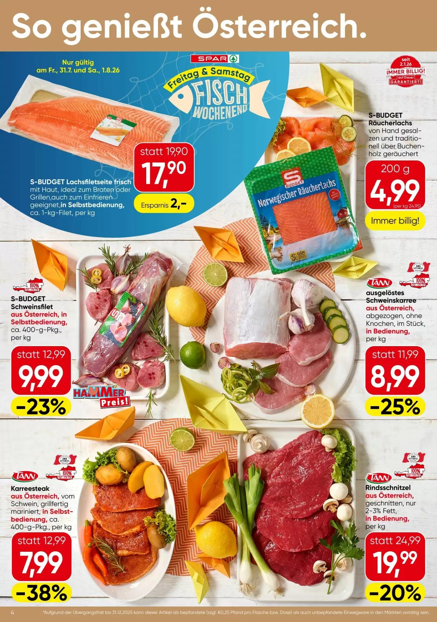 Spar Flugblatt (ab 30.07.2026) - Angebote und Prospekt - Seite 4