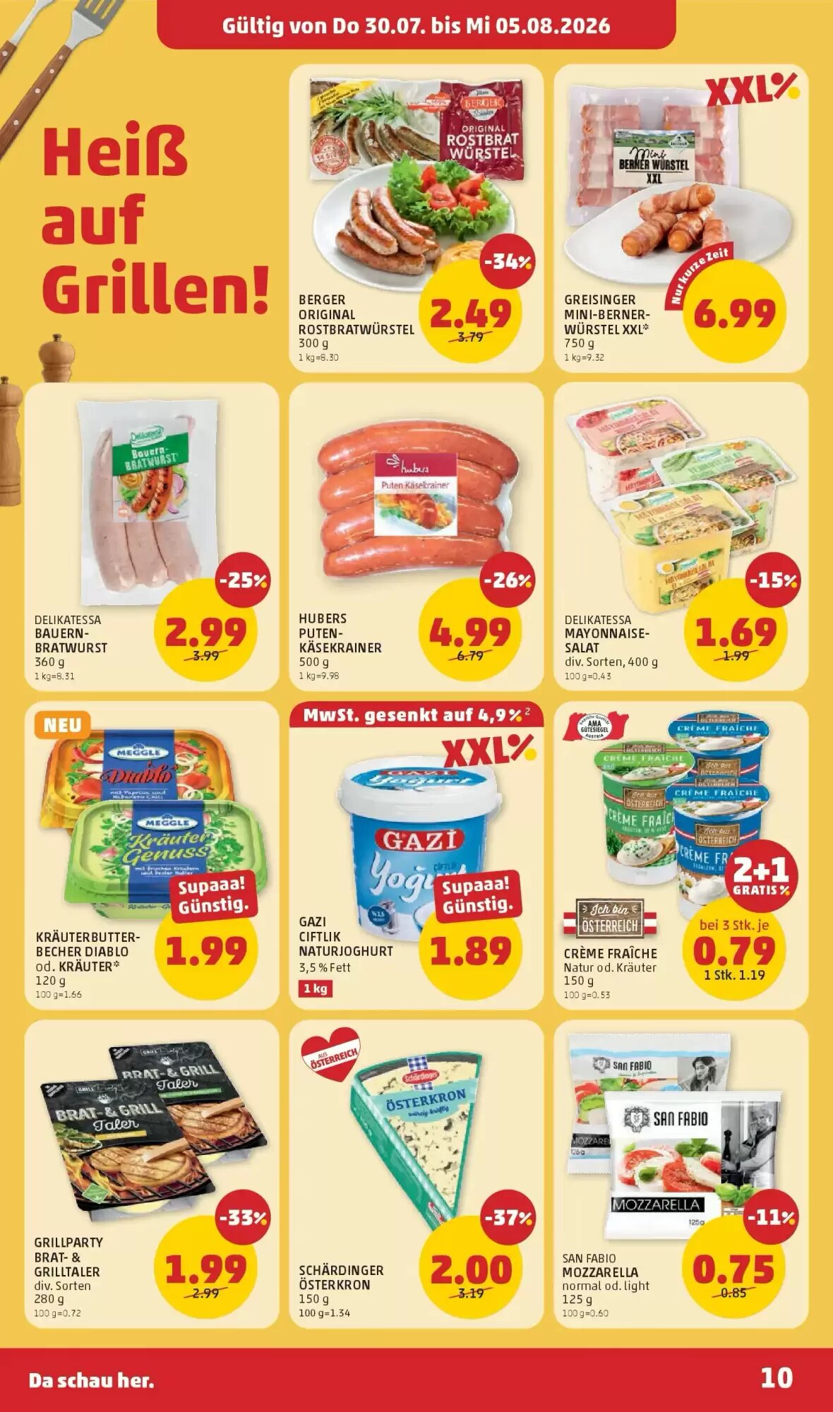 PENNY Flugblatt (ab 30.07.2026) - Angebote und Prospekt - Seite 10