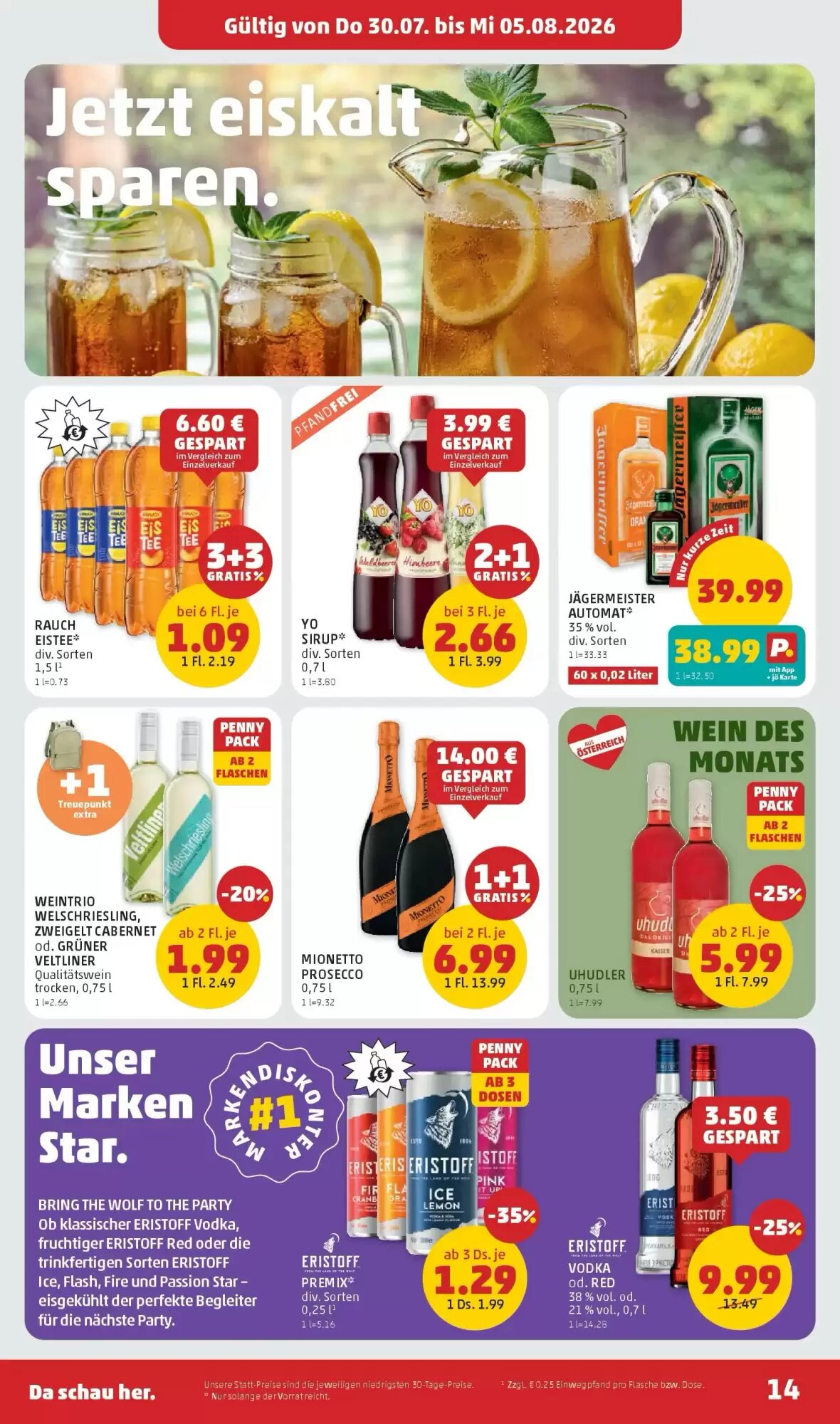 PENNY Flugblatt (ab 30.07.2026) - Angebote und Prospekt - Seite 14