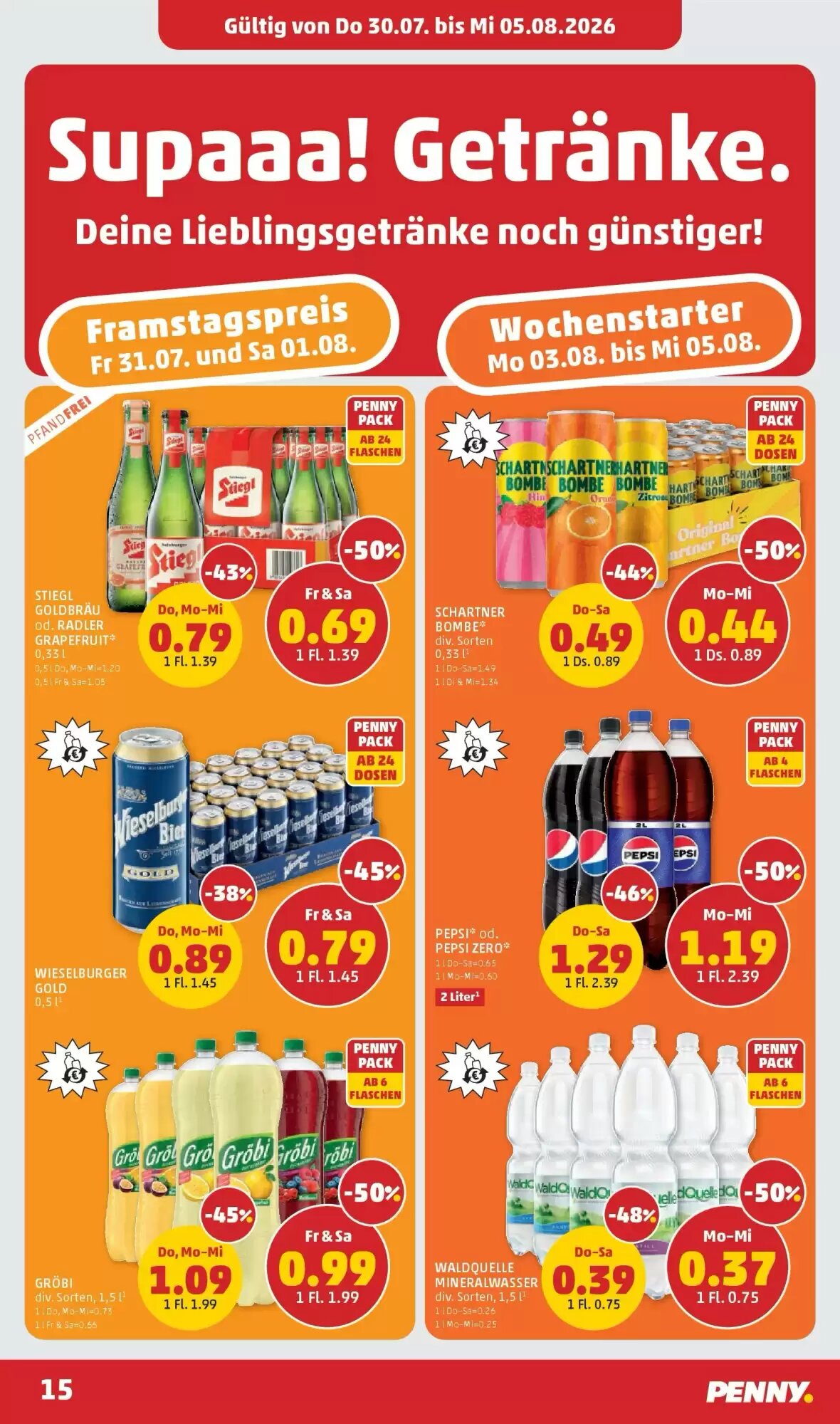 PENNY Flugblatt (ab 30.07.2026) - Angebote und Prospekt - Seite 15