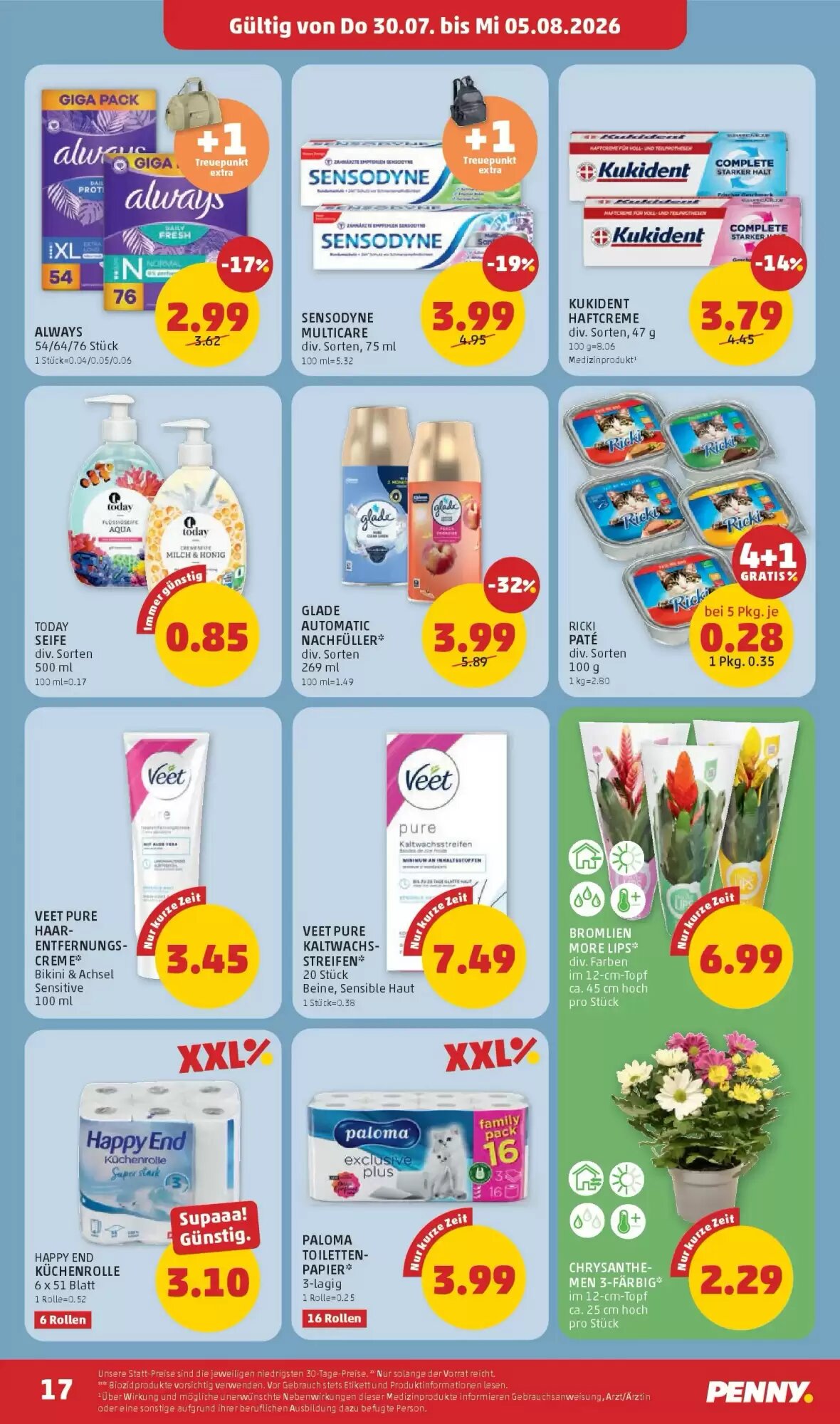 PENNY Flugblatt (ab 30.07.2026) - Angebote und Prospekt - Seite 17