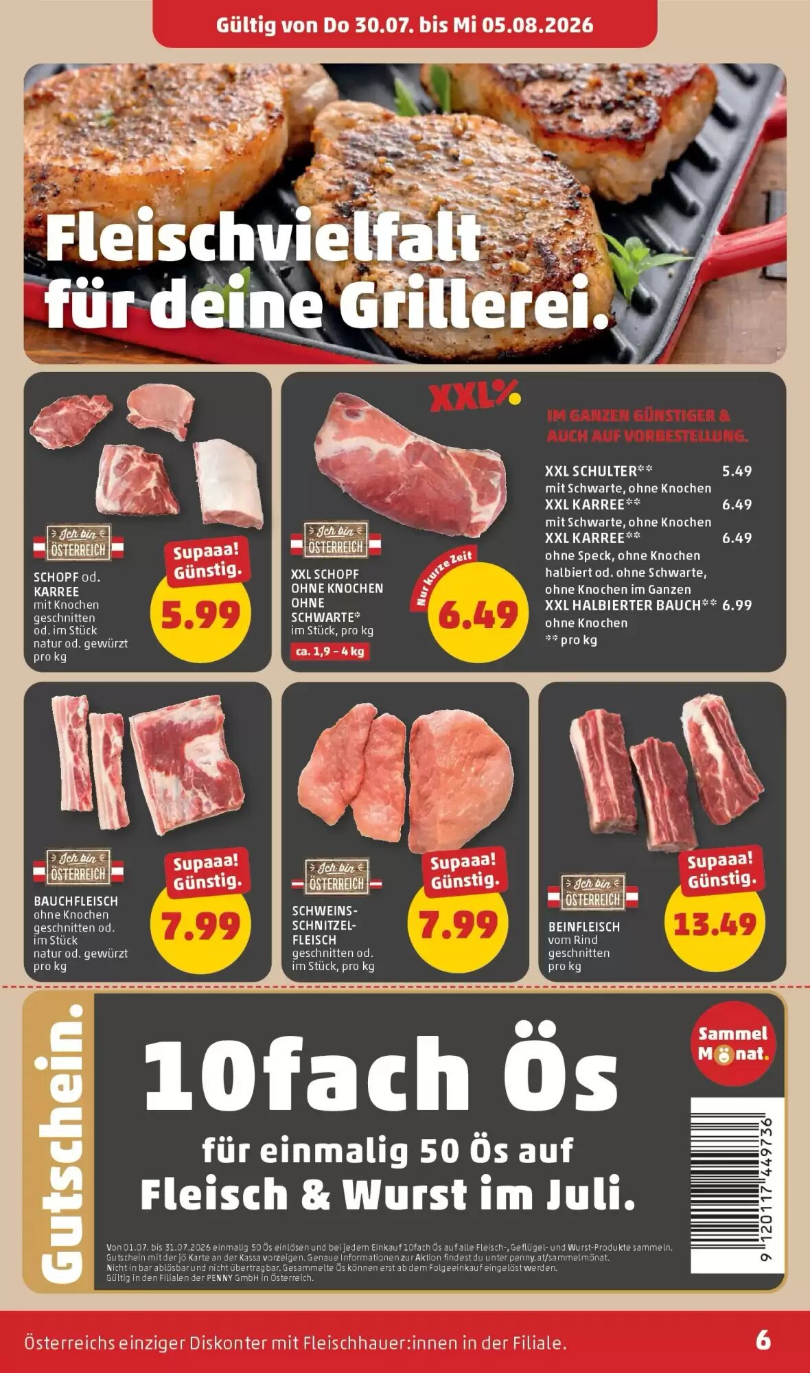 PENNY Flugblatt (ab 30.07.2026) - Angebote und Prospekt - Seite 6