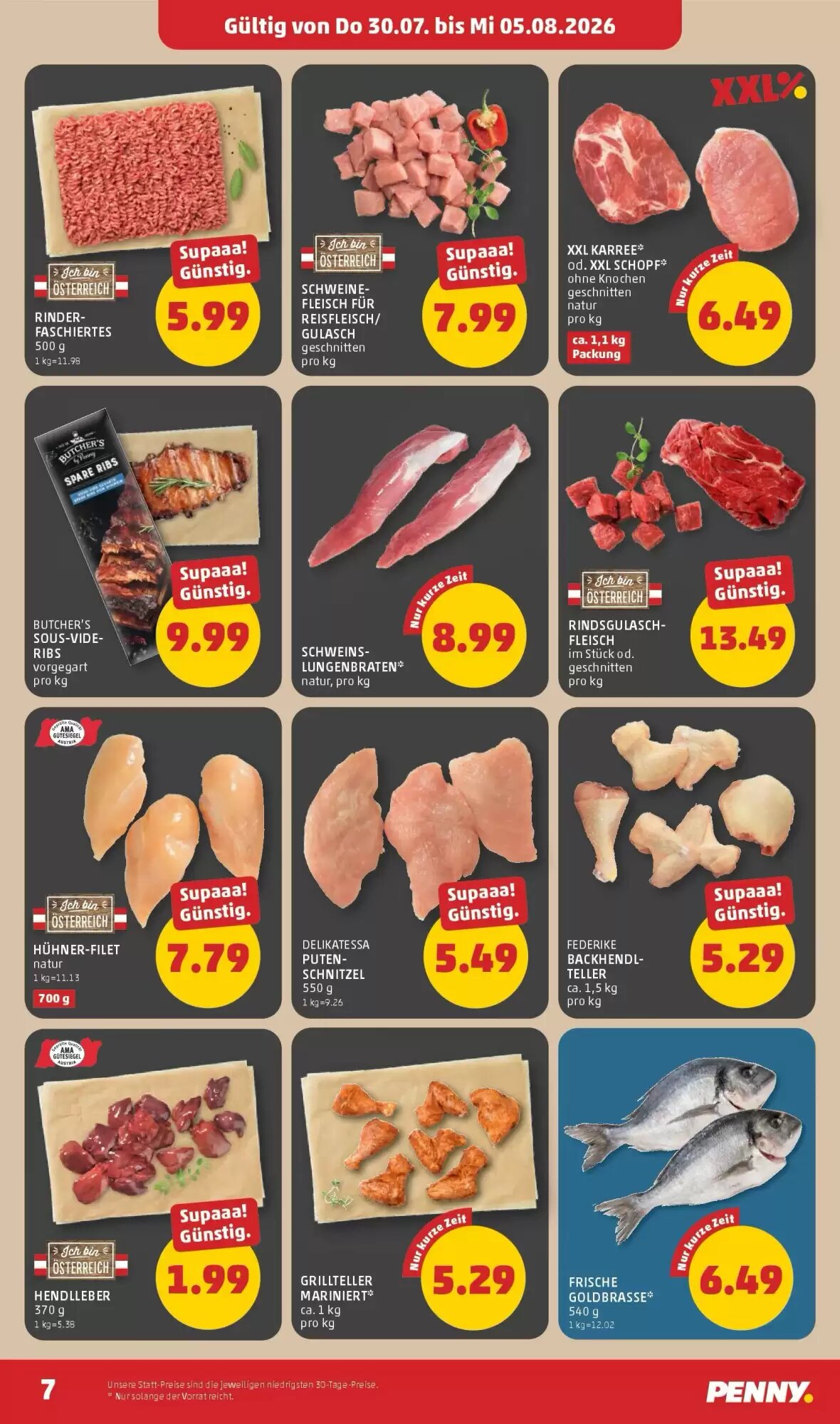 PENNY Flugblatt (ab 30.07.2026) - Angebote und Prospekt - Seite 7