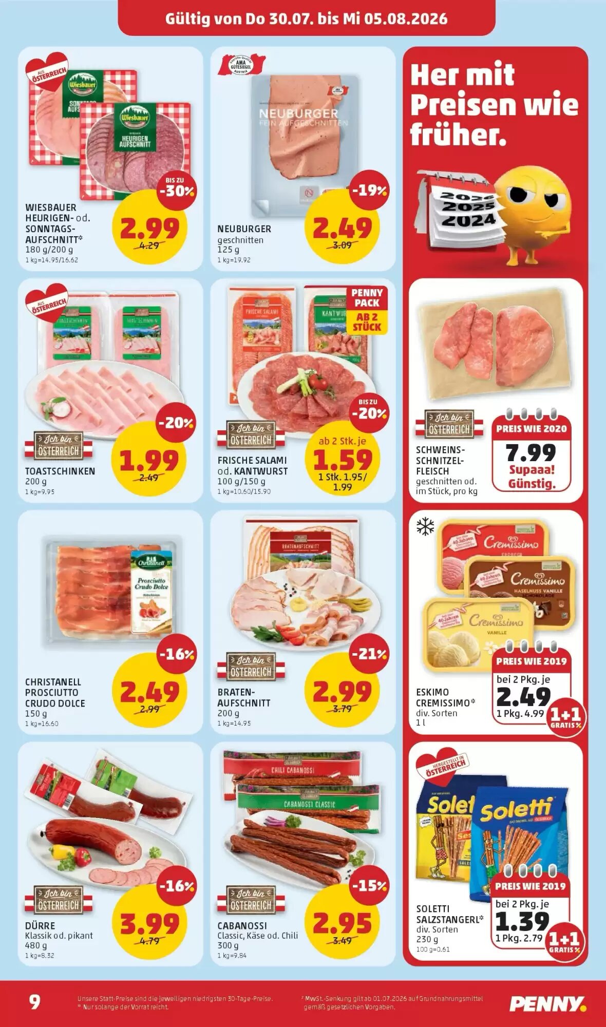 PENNY Flugblatt (ab 30.07.2026) - Angebote und Prospekt - Seite 9