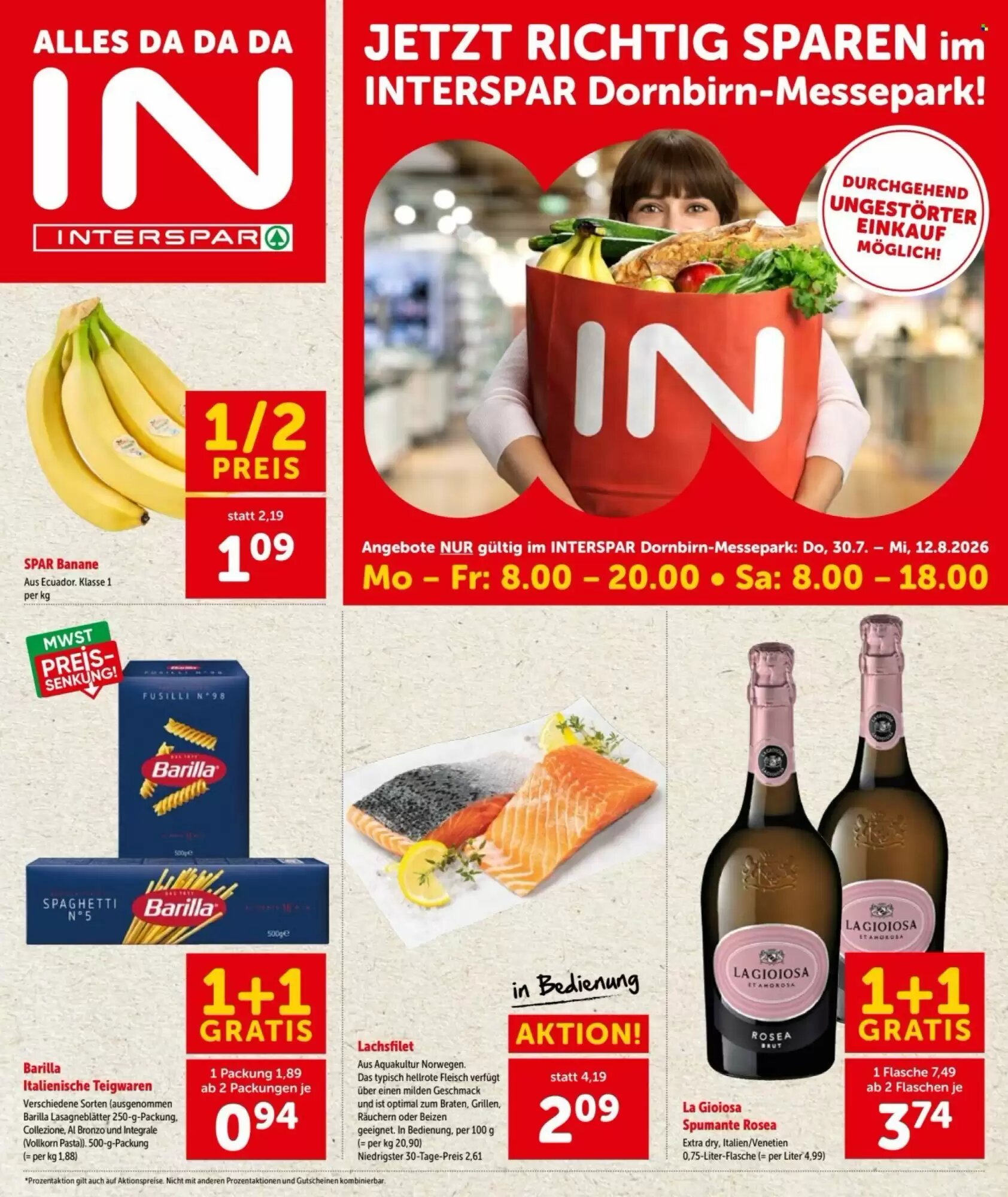 Interspar Flugblatt (ab 30.07.2026) - Angebote und Prospekt - Seite 1