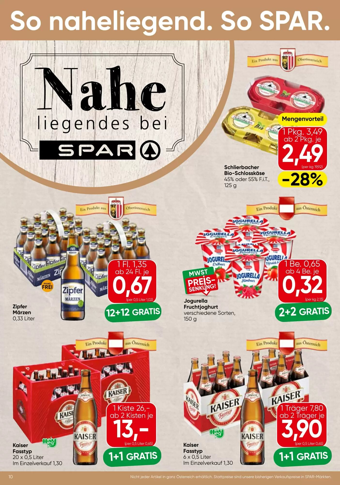 Strasser Markt Flugblatt (ab 30.07.2026) - Angebote und Prospekt - Seite 10