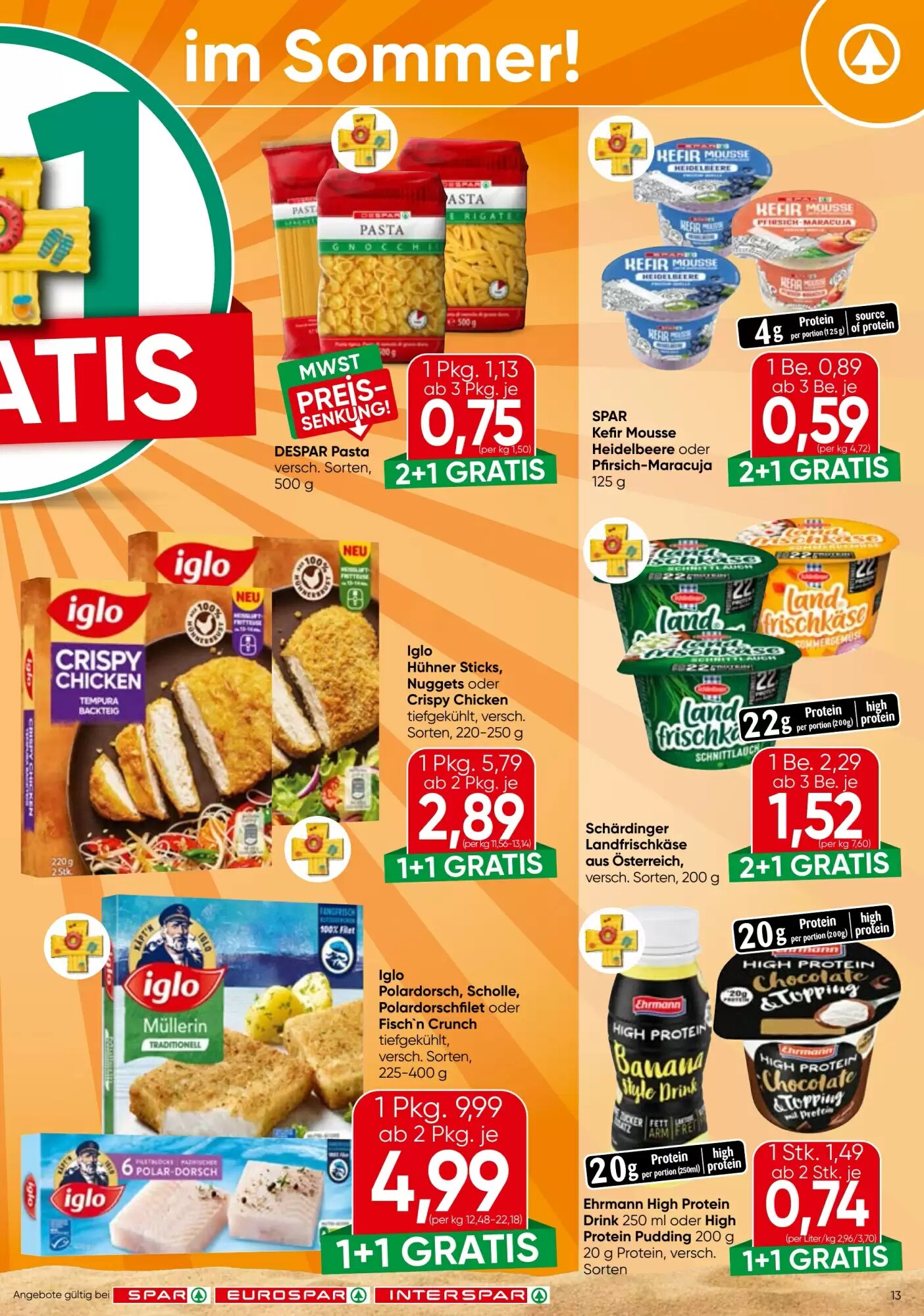 Strasser Markt Flugblatt (ab 30.07.2026) - Angebote und Prospekt - Seite 13