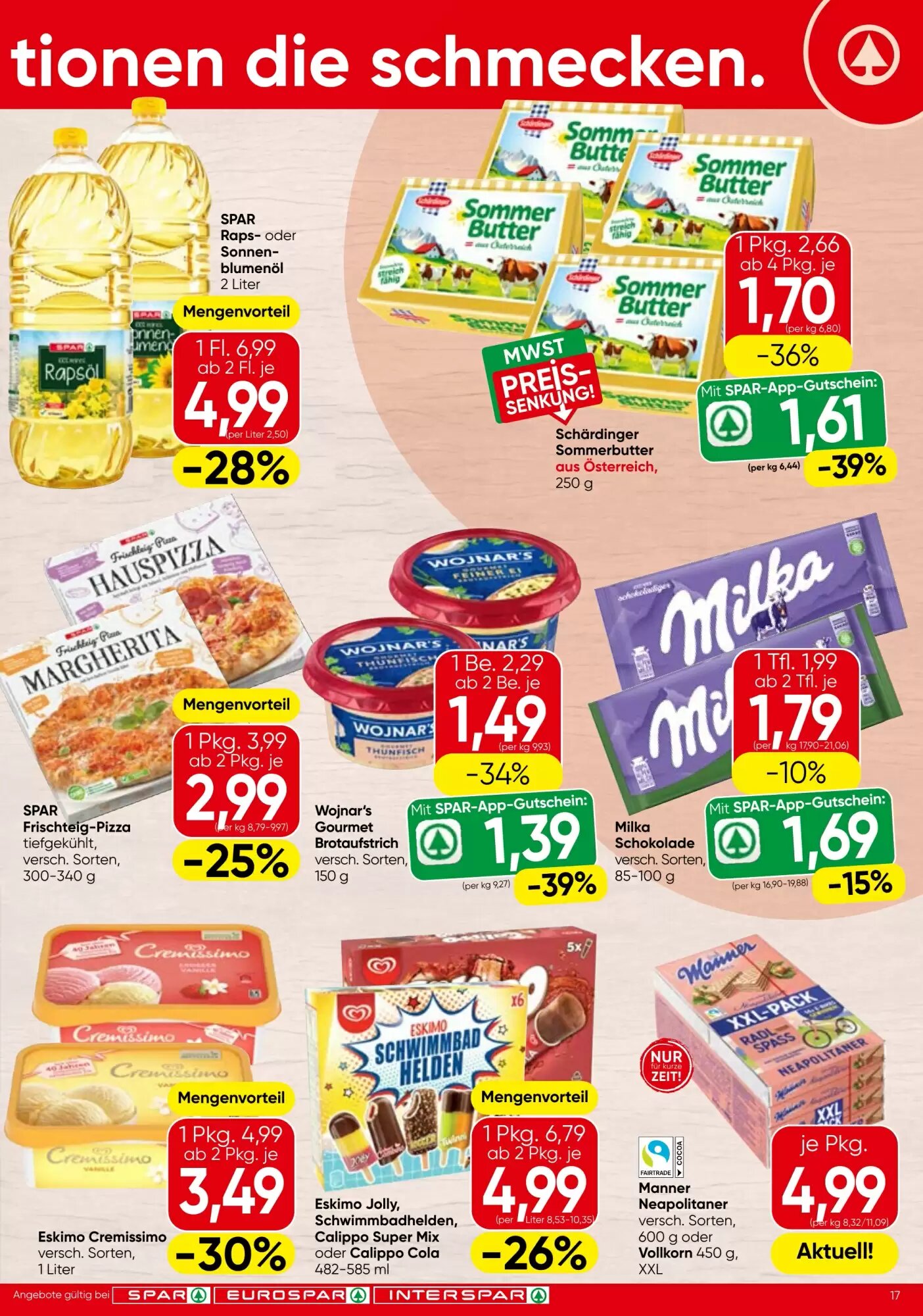 Strasser Markt Flugblatt (ab 30.07.2026) - Angebote und Prospekt - Seite 17