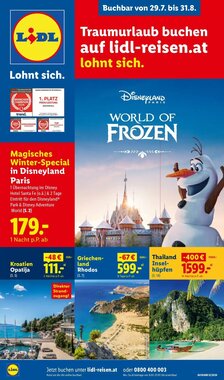 Lidl Reisen Flugblatt (ab 31.07.2026) - Angebote und Prospekt