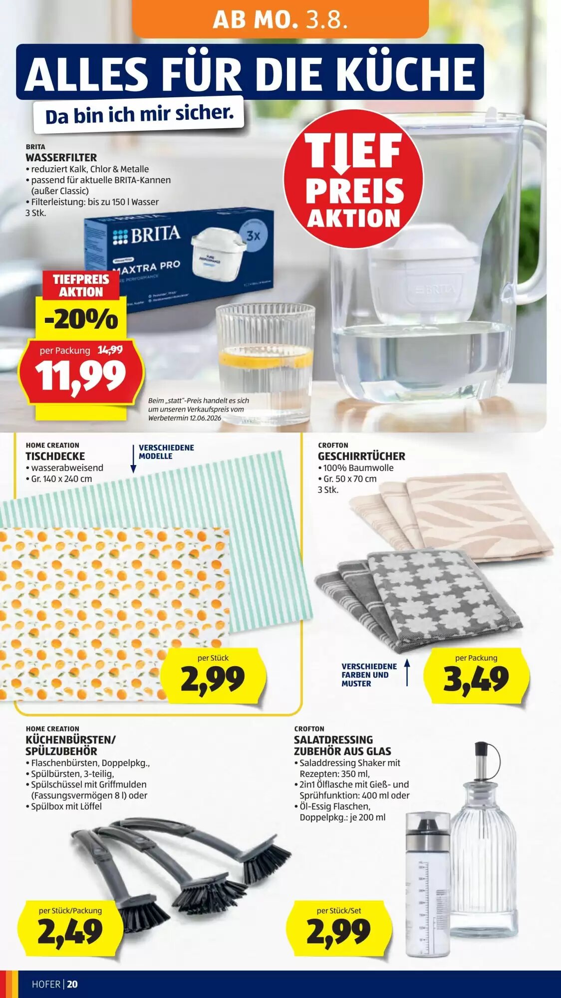 Hofer Flugblatt (ab 31.07.2026) - Angebote und Prospekt - Seite 28