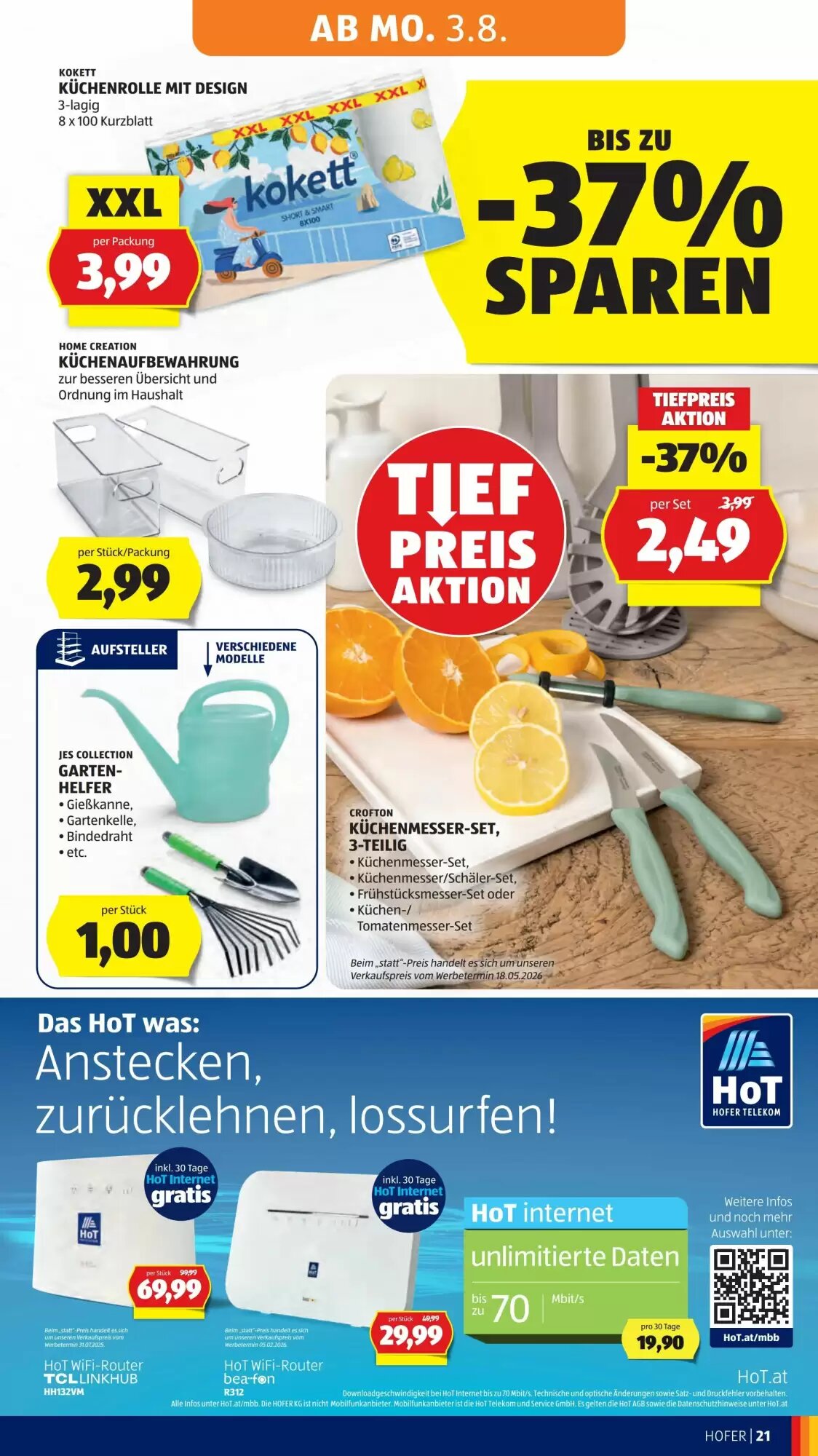 Hofer Flugblatt (ab 31.07.2026) - Angebote und Prospekt - Seite 29