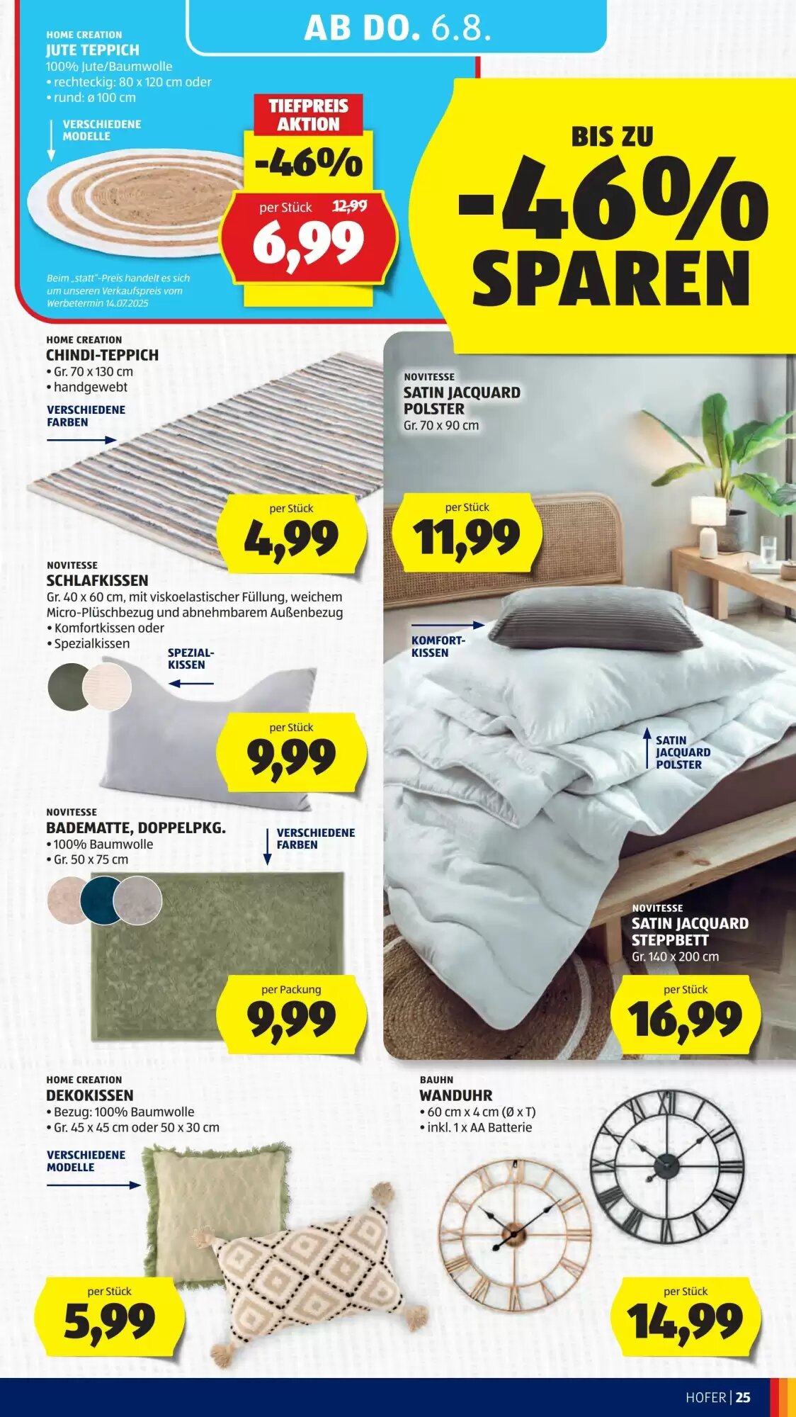 Hofer Flugblatt (ab 31.07.2026) - Angebote und Prospekt - Seite 37