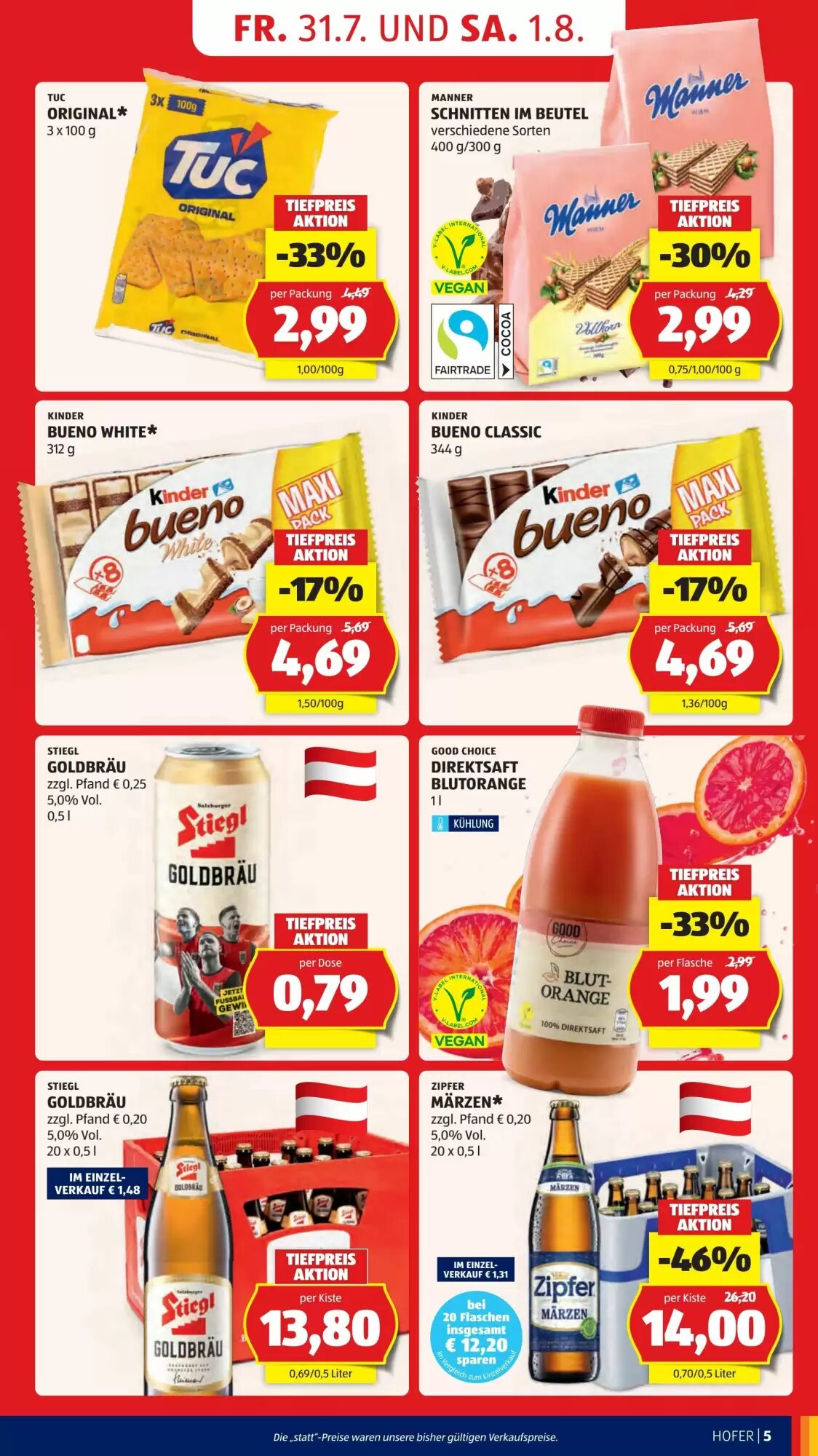 Hofer Flugblatt (ab 31.07.2026) - Angebote und Prospekt - Seite 7