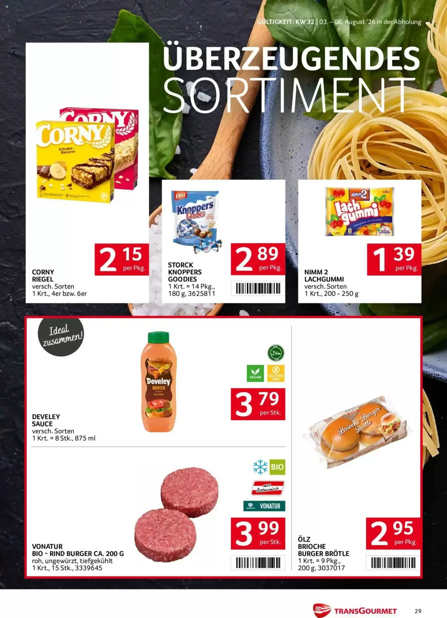 Transgourmet Flugblatt (ab 03.08.2026) - Angebote und Prospekt - Seite 29