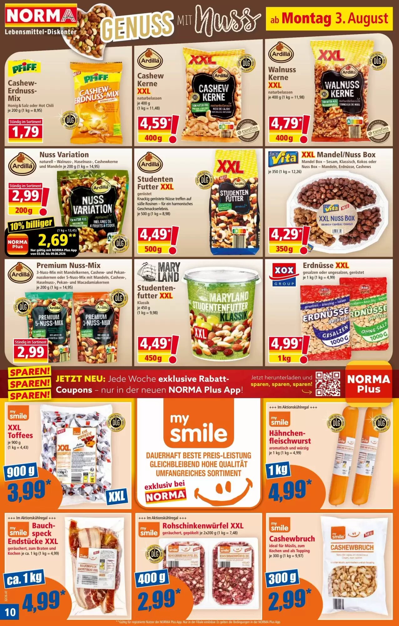Norma Flugblatt (ab 03.08.2026) - Angebote und Prospekt - Seite 10