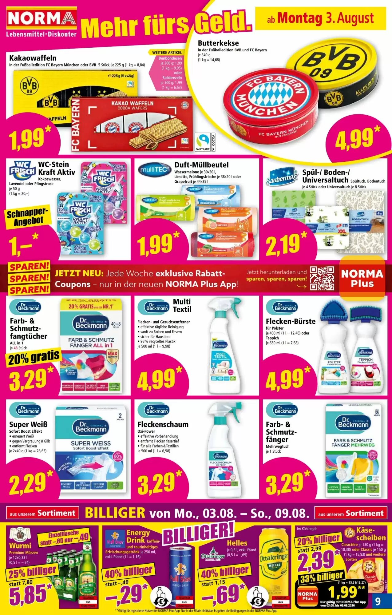 Norma Flugblatt (ab 03.08.2026) - Angebote und Prospekt - Seite 9