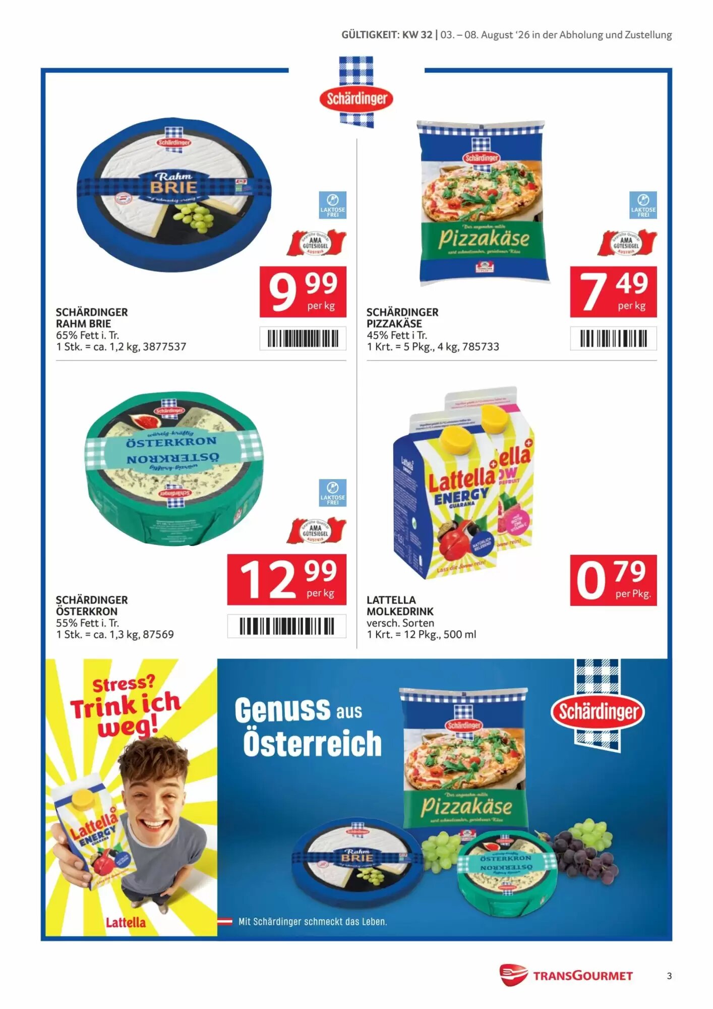 Transgourmet Flugblatt (ab 03.08.2026) - Angebote und Prospekt - Seite 3