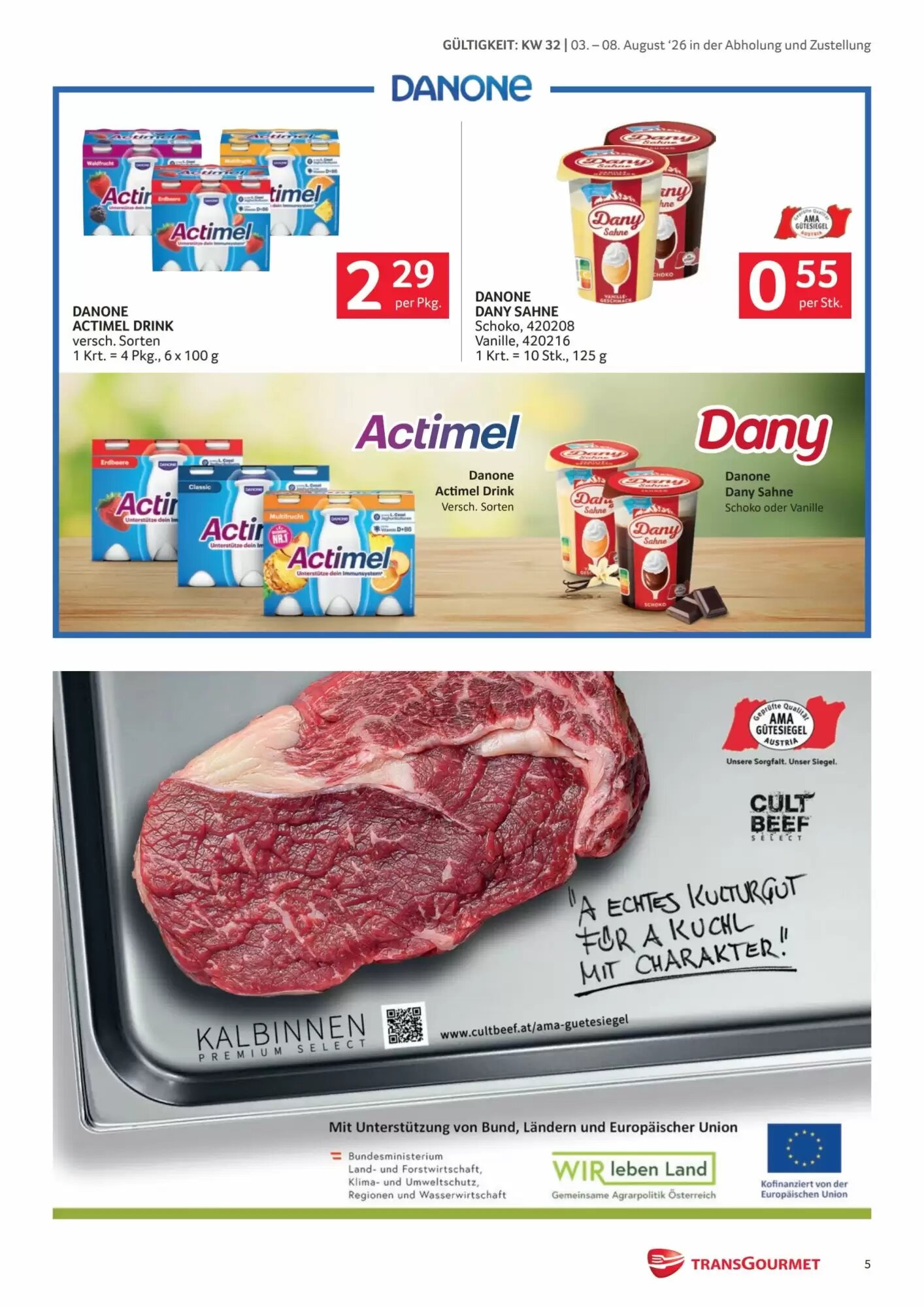 Transgourmet Flugblatt (ab 03.08.2026) - Angebote und Prospekt - Seite 5