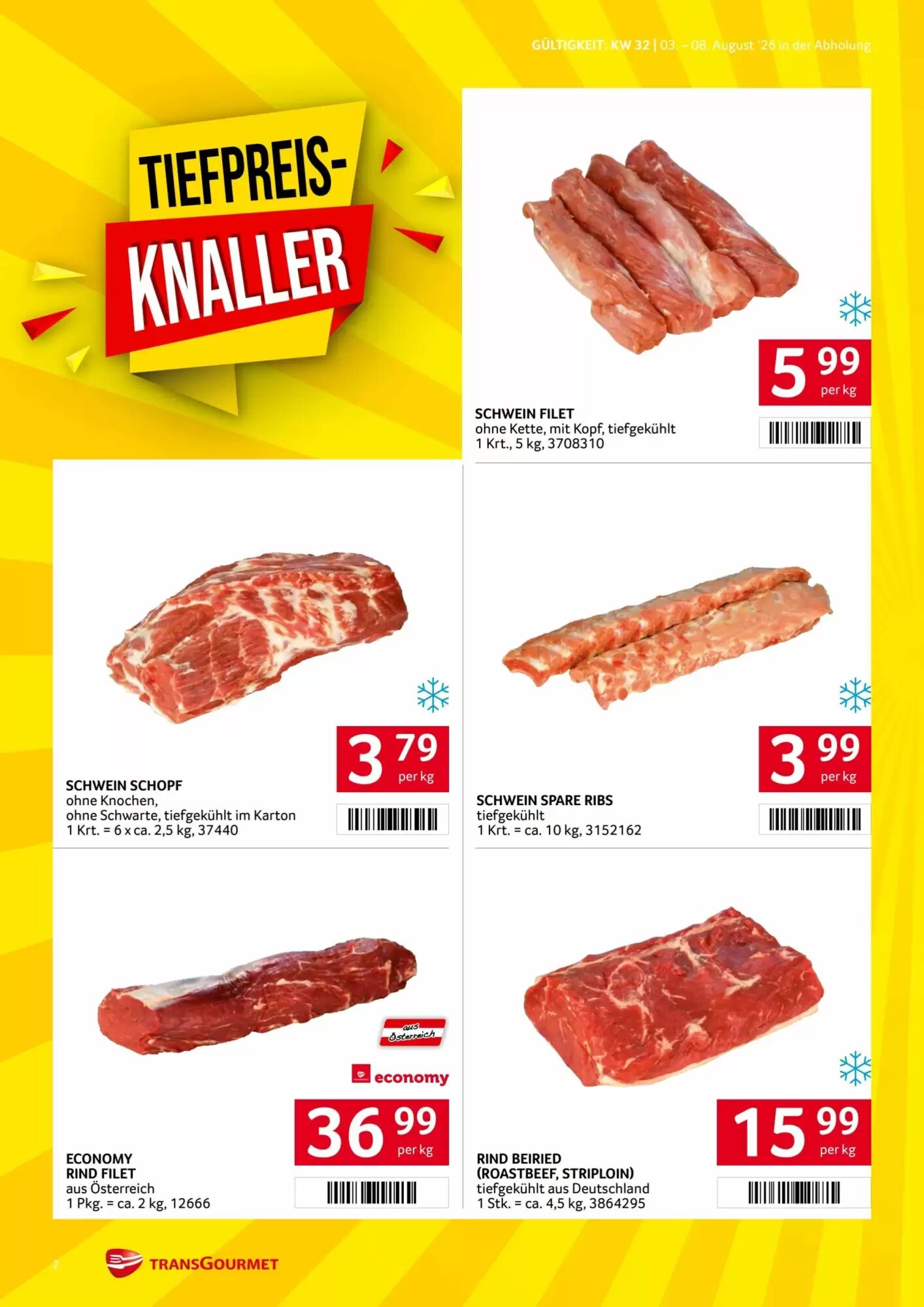 Transgourmet Flugblatt (ab 03.08.2026) - Angebote und Prospekt - Seite 2