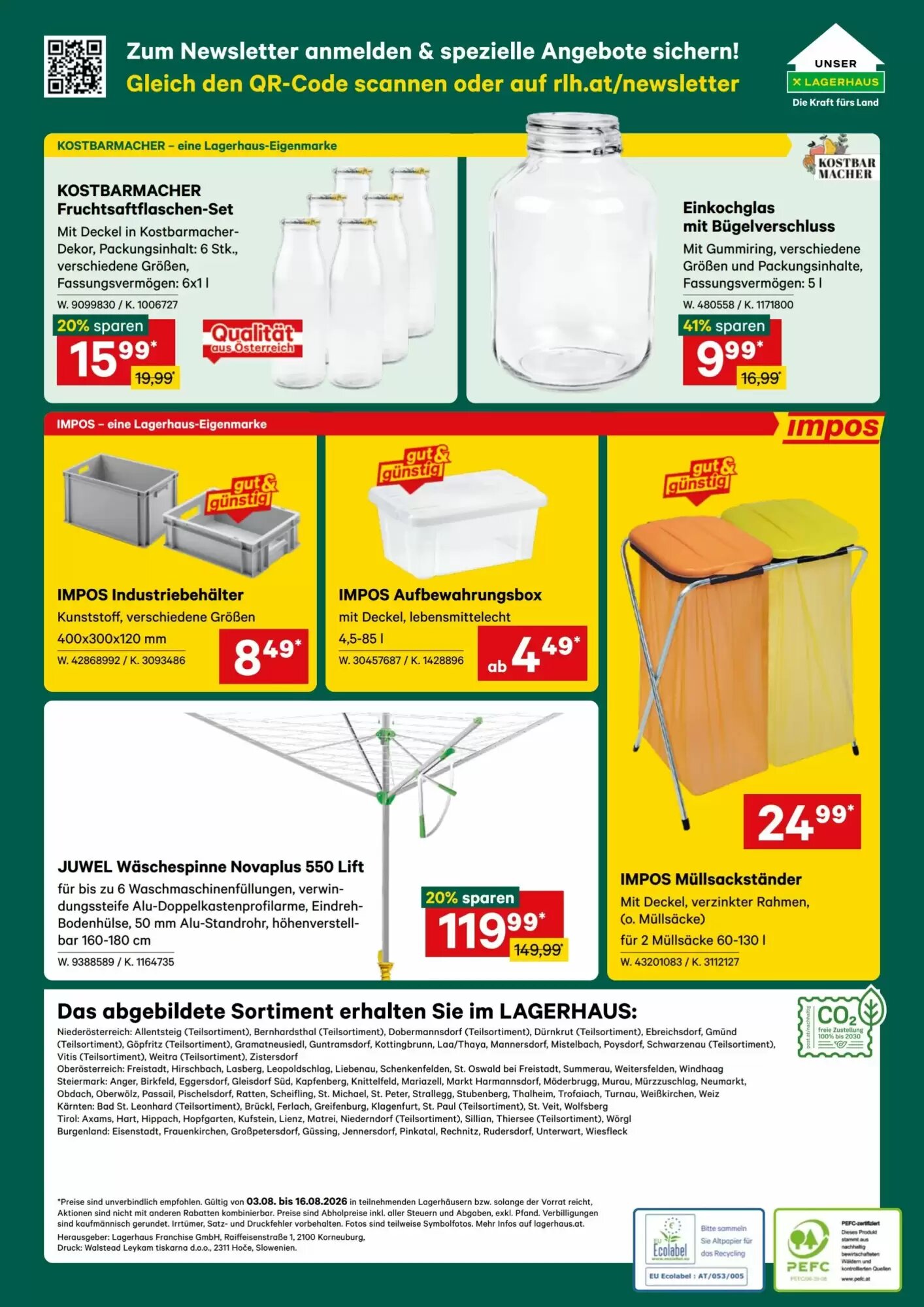 Lagerhaus Flugblatt (ab 03.08.2026) - Angebote und Prospekt - Seite 6