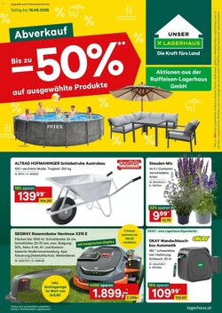 Lagerhaus Flugblatt (ab 03.08.2026) - Angebote und Prospekt