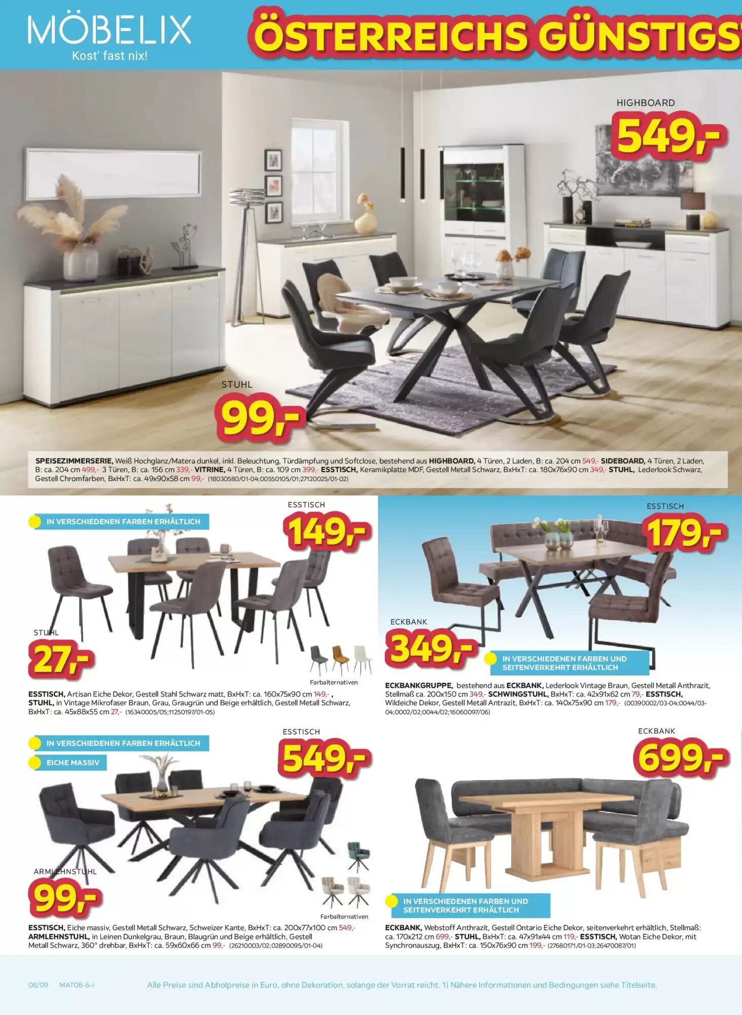 Möbelix Flugblatt (ab 04.08.2026) - Angebote und Prospekt - Seite 8