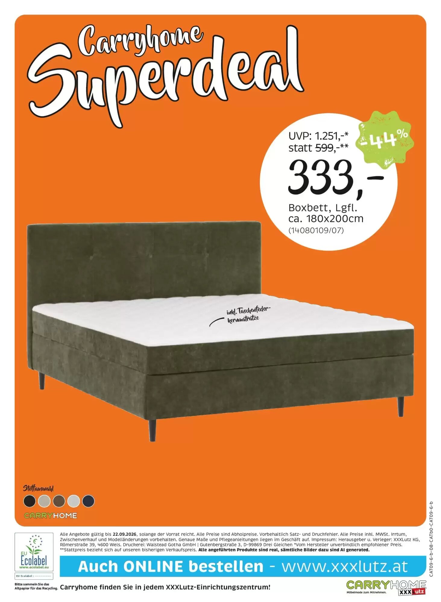 XXXLutz Flugblatt (ab 04.08.2026) - Angebote und Prospekt - Seite 8