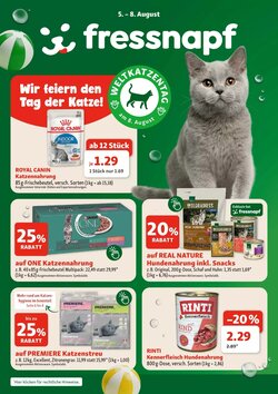 Fressnapf Flugblatt (ab 05.08.2026) - Angebote und Prospekt