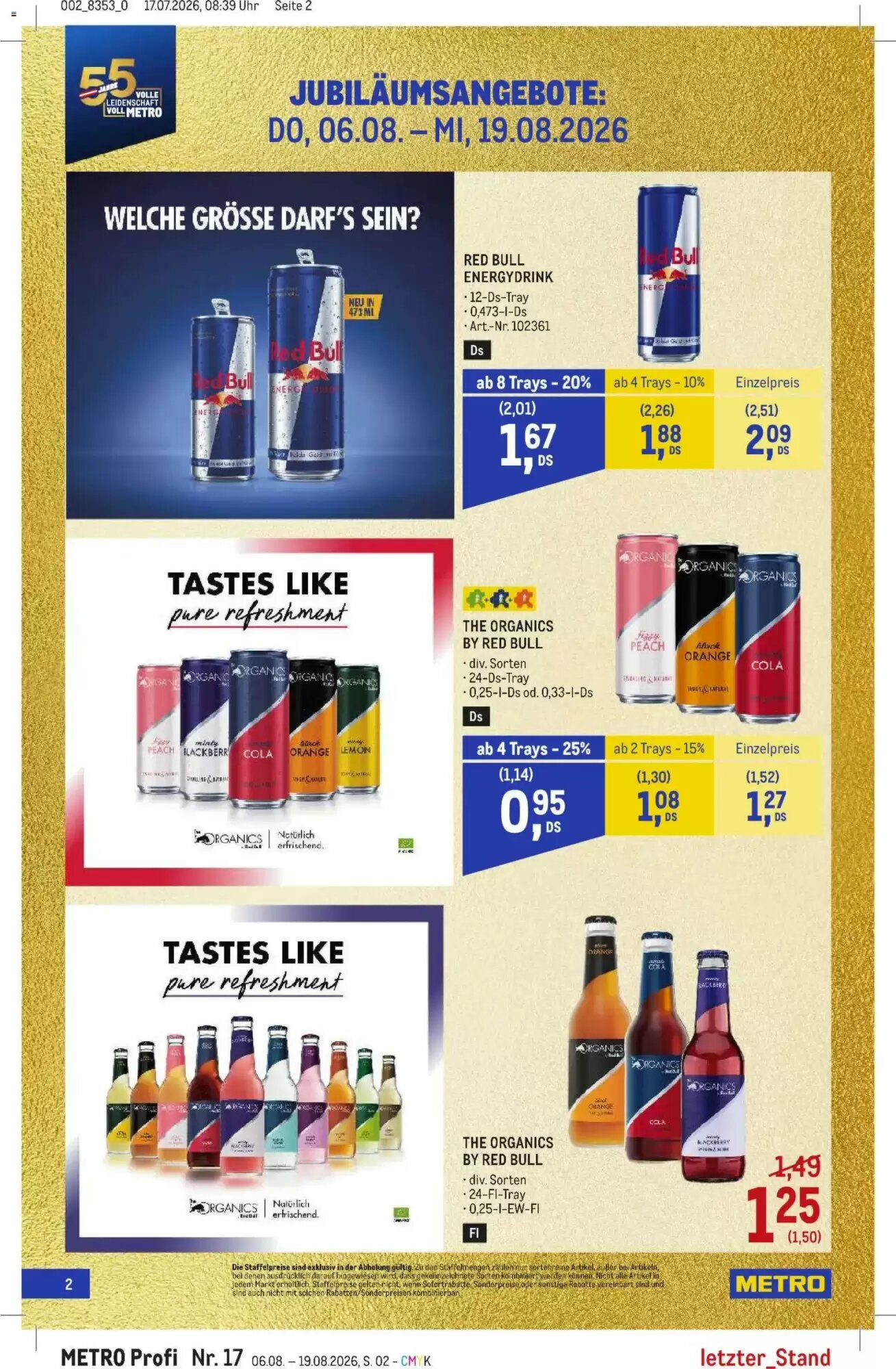 Metro Flugblatt (ab 06.08.2026) - Angebote und Prospekt - Seite 2