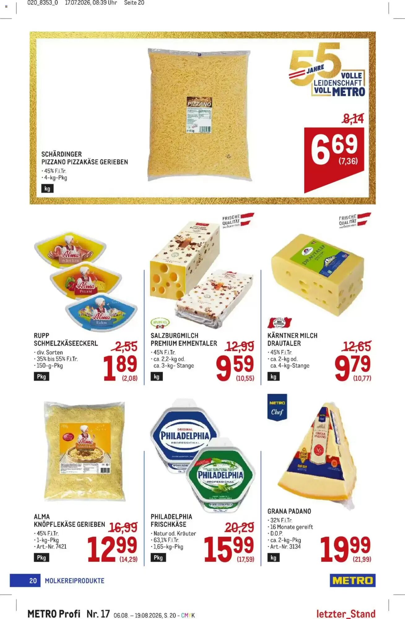 Metro Flugblatt (ab 06.08.2026) - Angebote und Prospekt - Seite 20