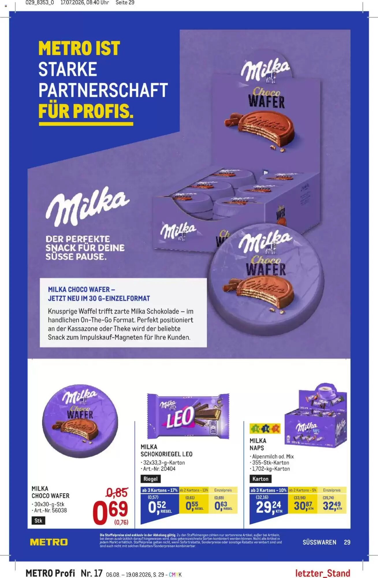 Metro Flugblatt (ab 06.08.2026) - Angebote und Prospekt - Seite 29