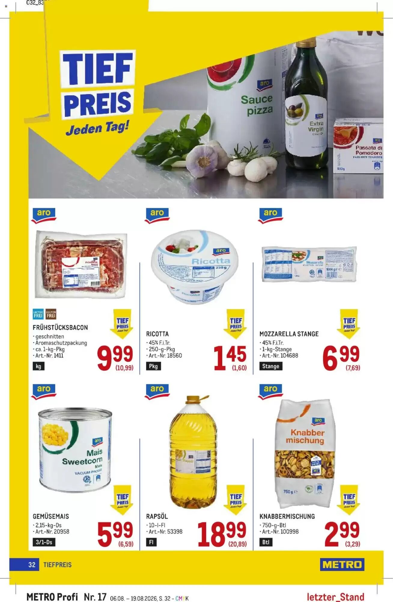 Metro Flugblatt (ab 06.08.2026) - Angebote und Prospekt - Seite 32