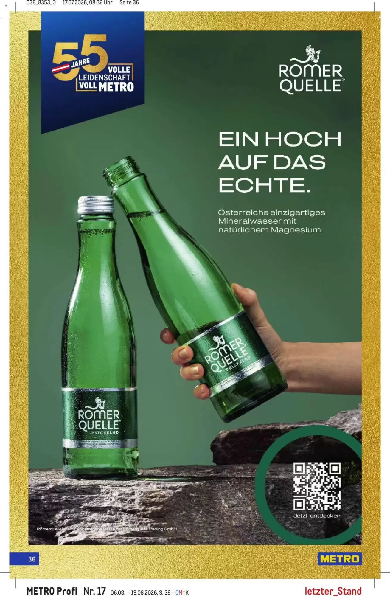 Metro Flugblatt (ab 06.08.2026) - Angebote und Prospekt - Seite 36