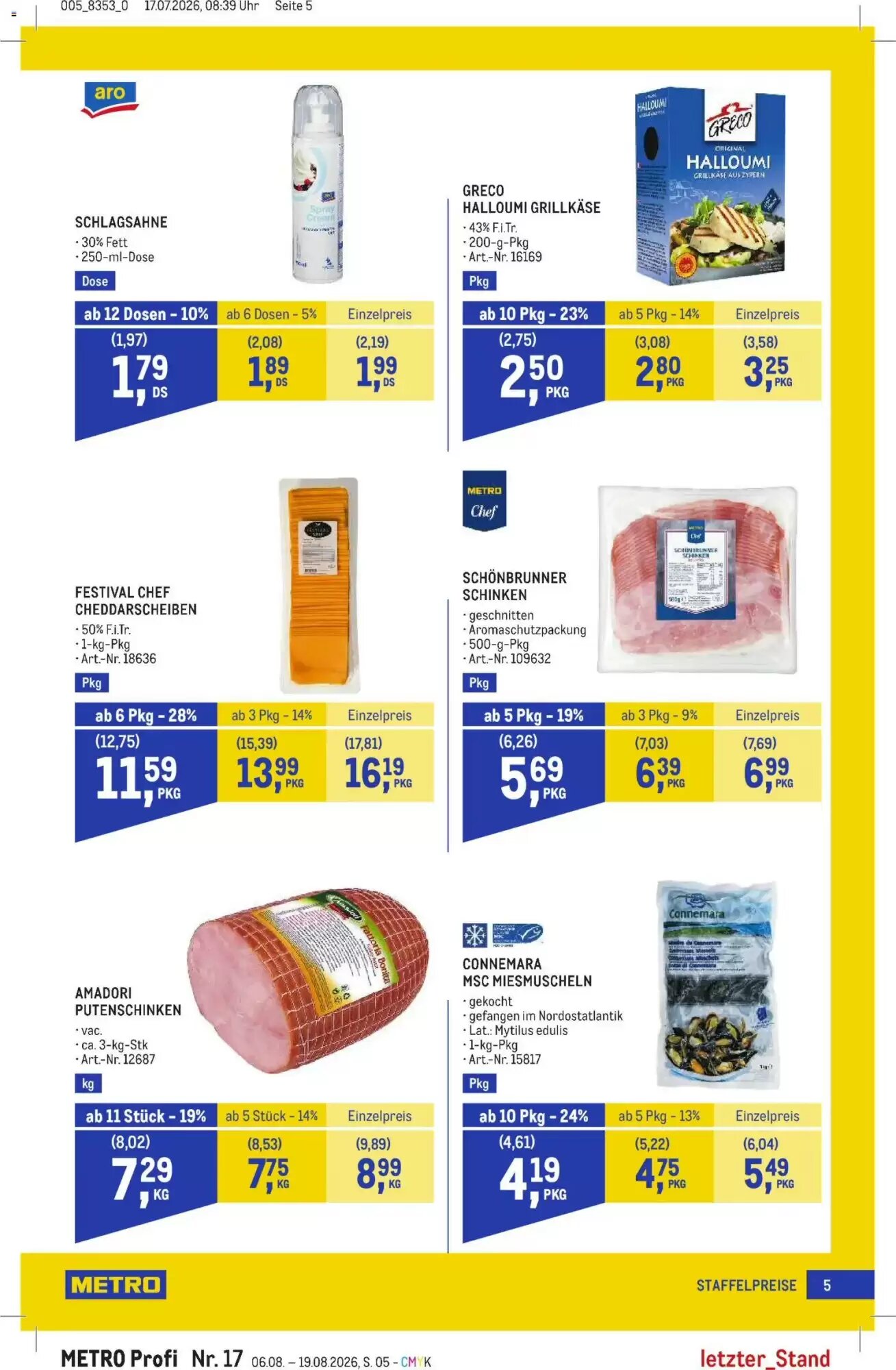 Metro Flugblatt (ab 06.08.2026) - Angebote und Prospekt - Seite 5