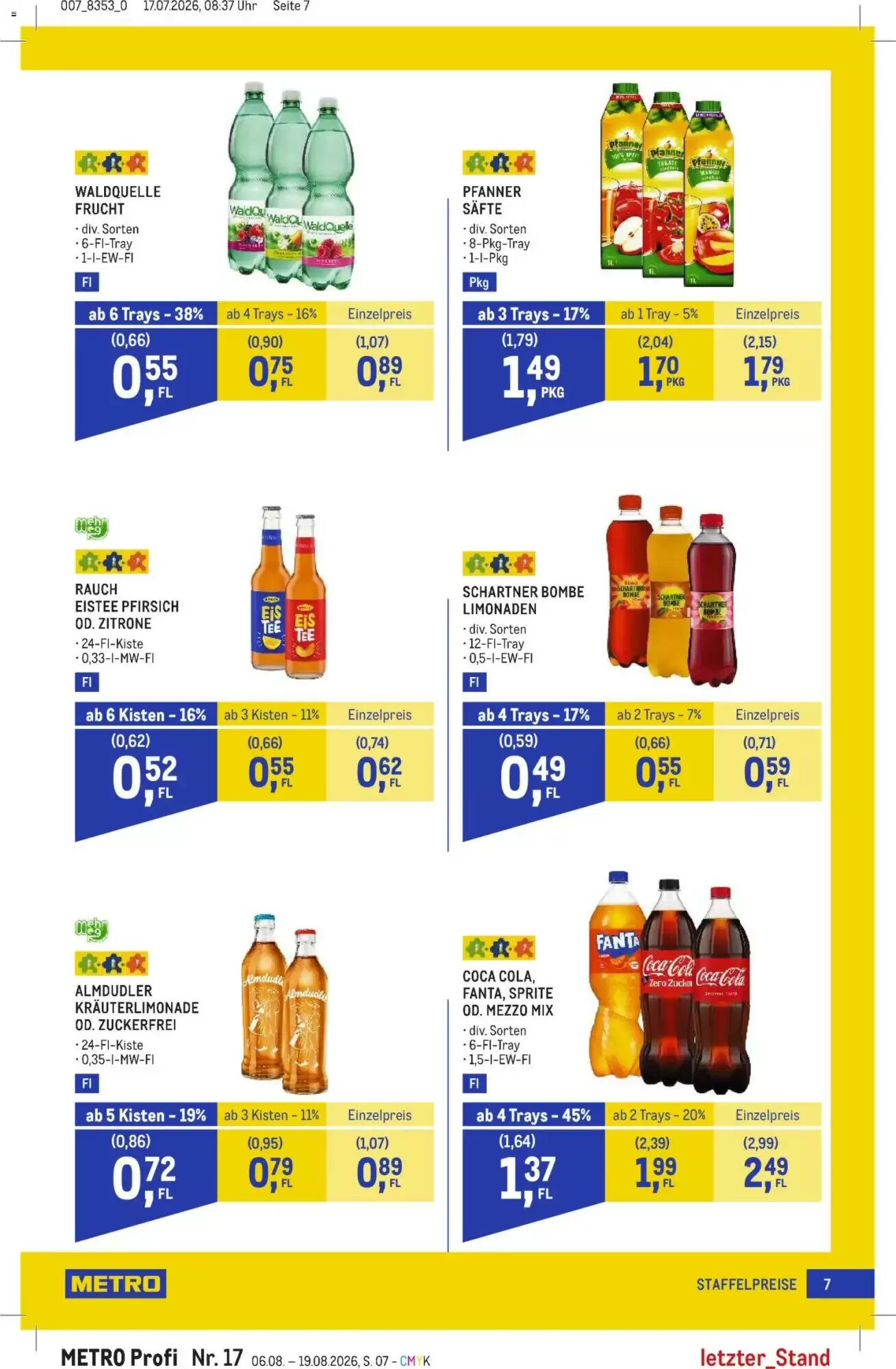 Metro Flugblatt (ab 06.08.2026) - Angebote und Prospekt - Seite 7