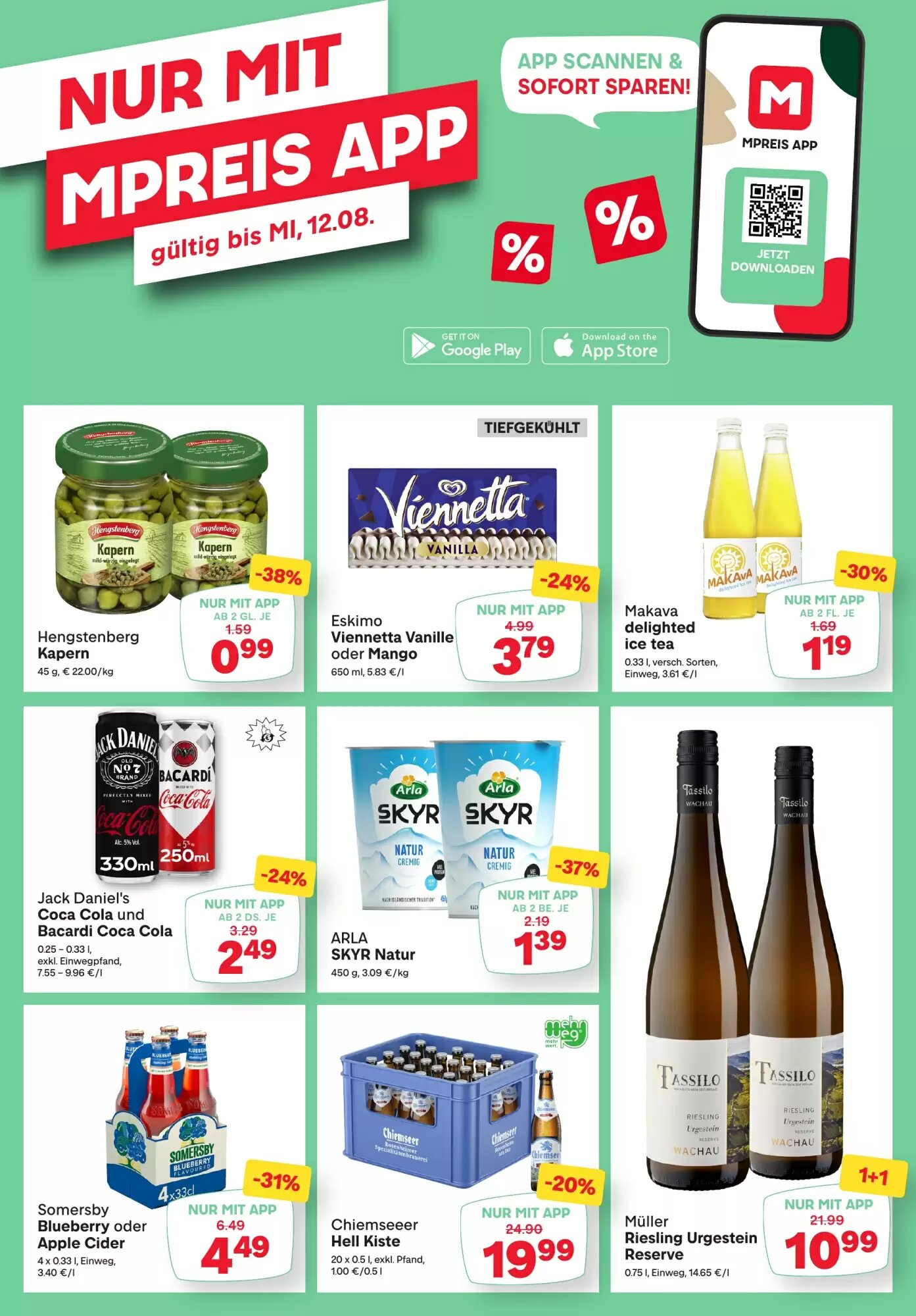MPreis Flugblatt (ab 06.08.2026) - Angebote und Prospekt - Seite 14
