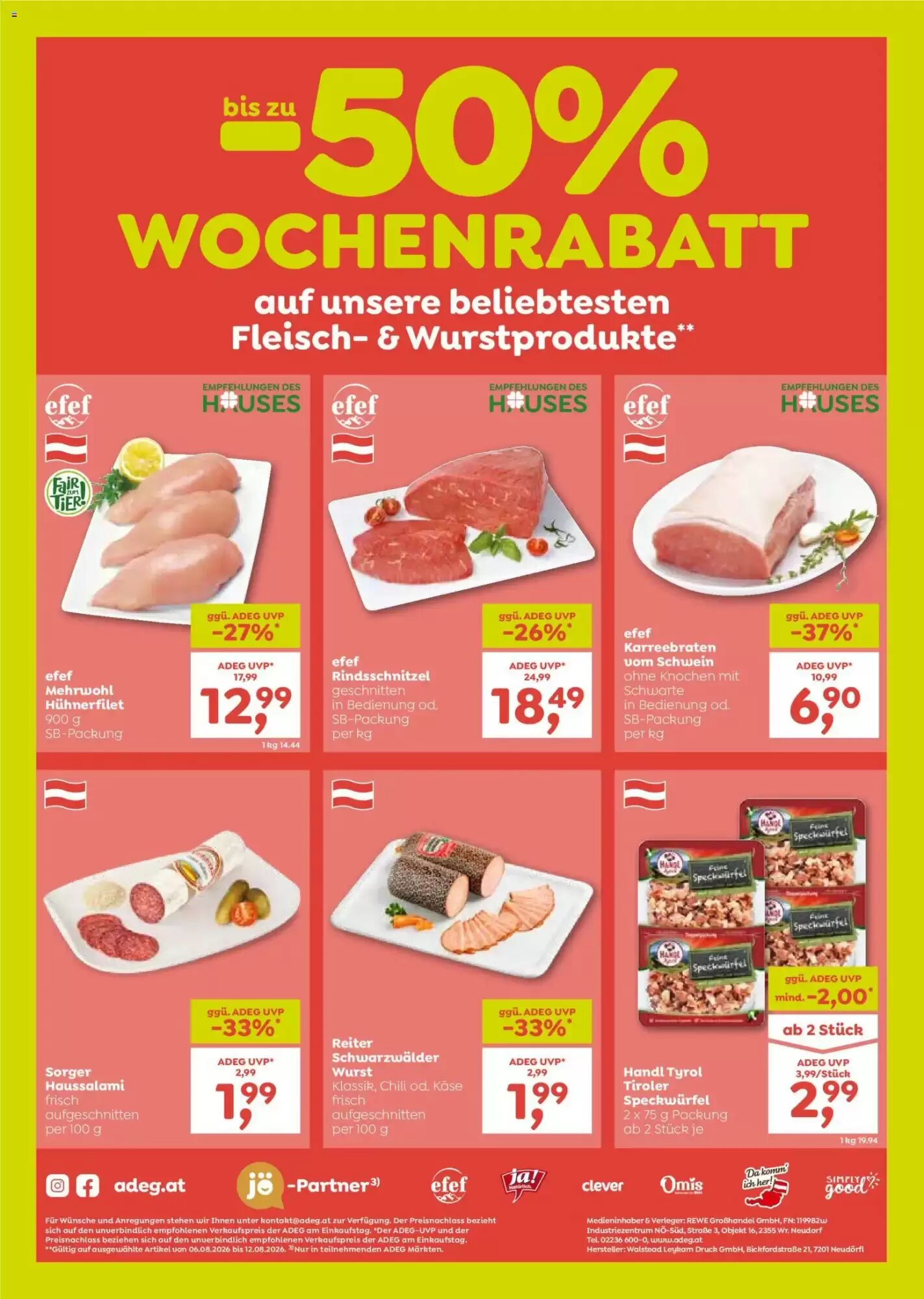 ADEG Flugblatt (ab 06.08.2026) - Angebote und Prospekt - Seite 8