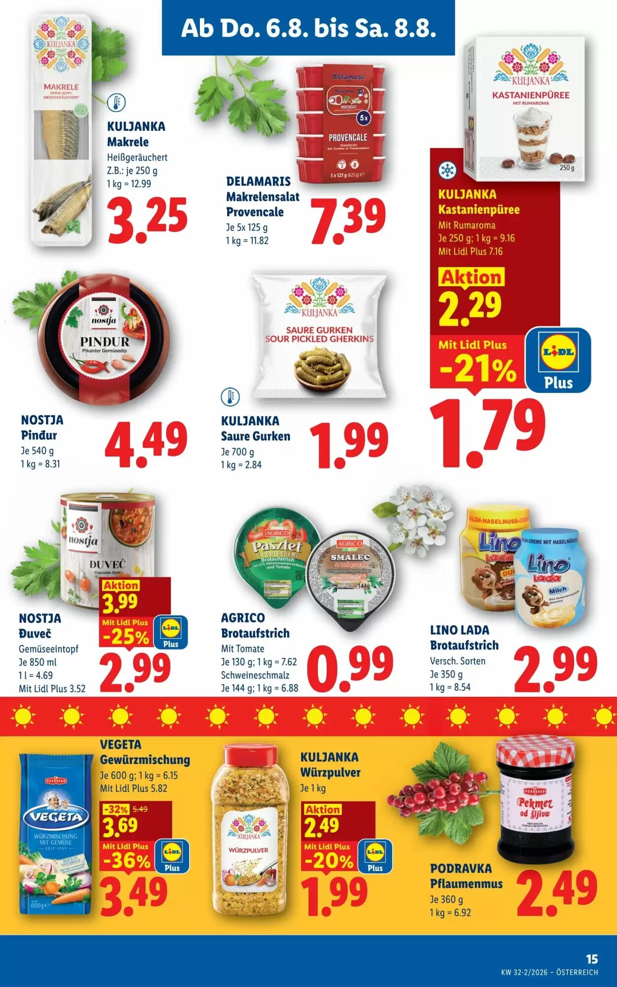 Lidl Flugblatt (ab 06.08.2026) - Angebote und Prospekt - Seite 17