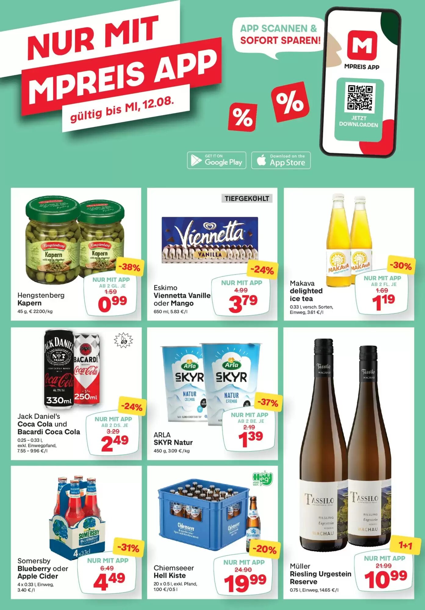 MPreis Flugblatt (ab 06.08.2026) - Angebote und Prospekt - Seite 14