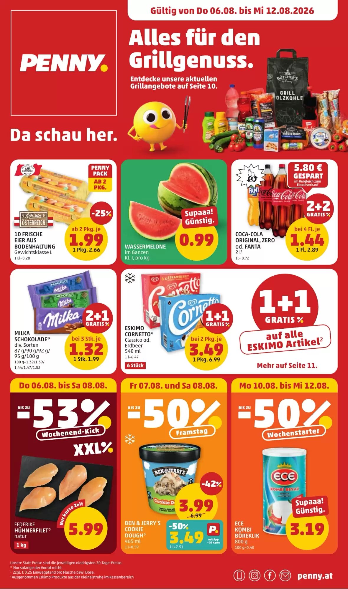 PENNY Flugblatt (ab 06.08.2026) - Angebote und Prospekt - Seite 1