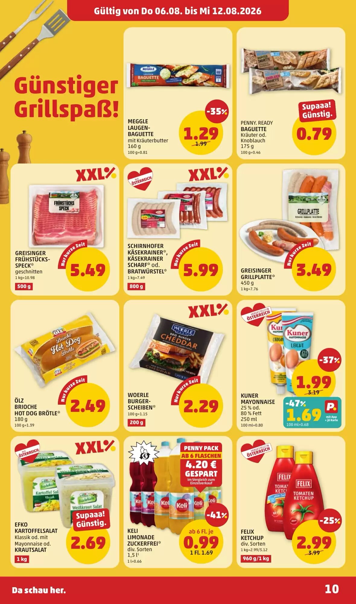 PENNY Flugblatt (ab 06.08.2026) - Angebote und Prospekt - Seite 10
