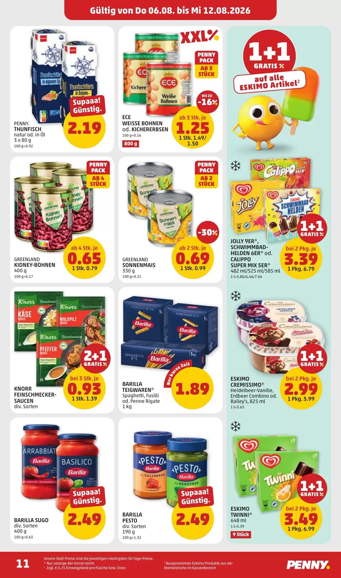 PENNY Flugblatt (ab 06.08.2026) - Angebote und Prospekt - Seite 11